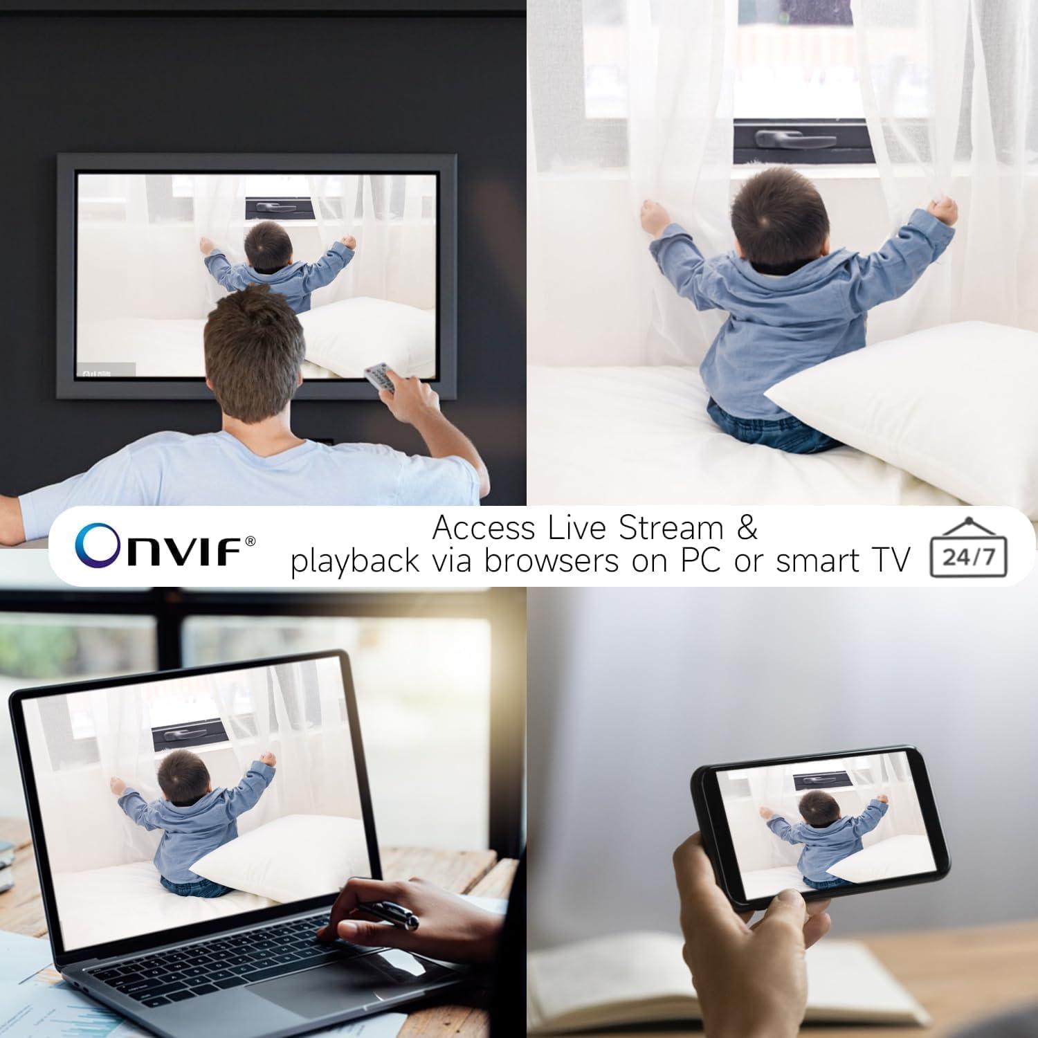 Cámara de Seguridad Interior Rraycom T1 4MP WiFi con Audio