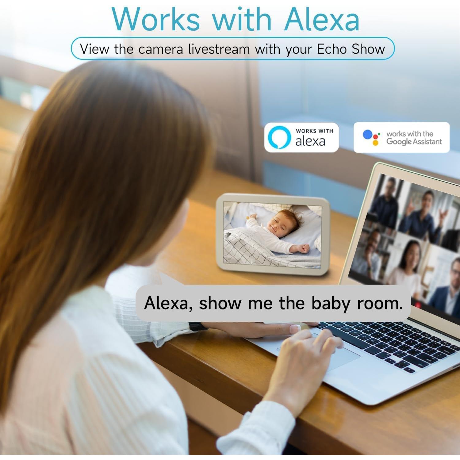 Cámara de Seguridad Interior Rraycom T1 4MP WiFi con Audio