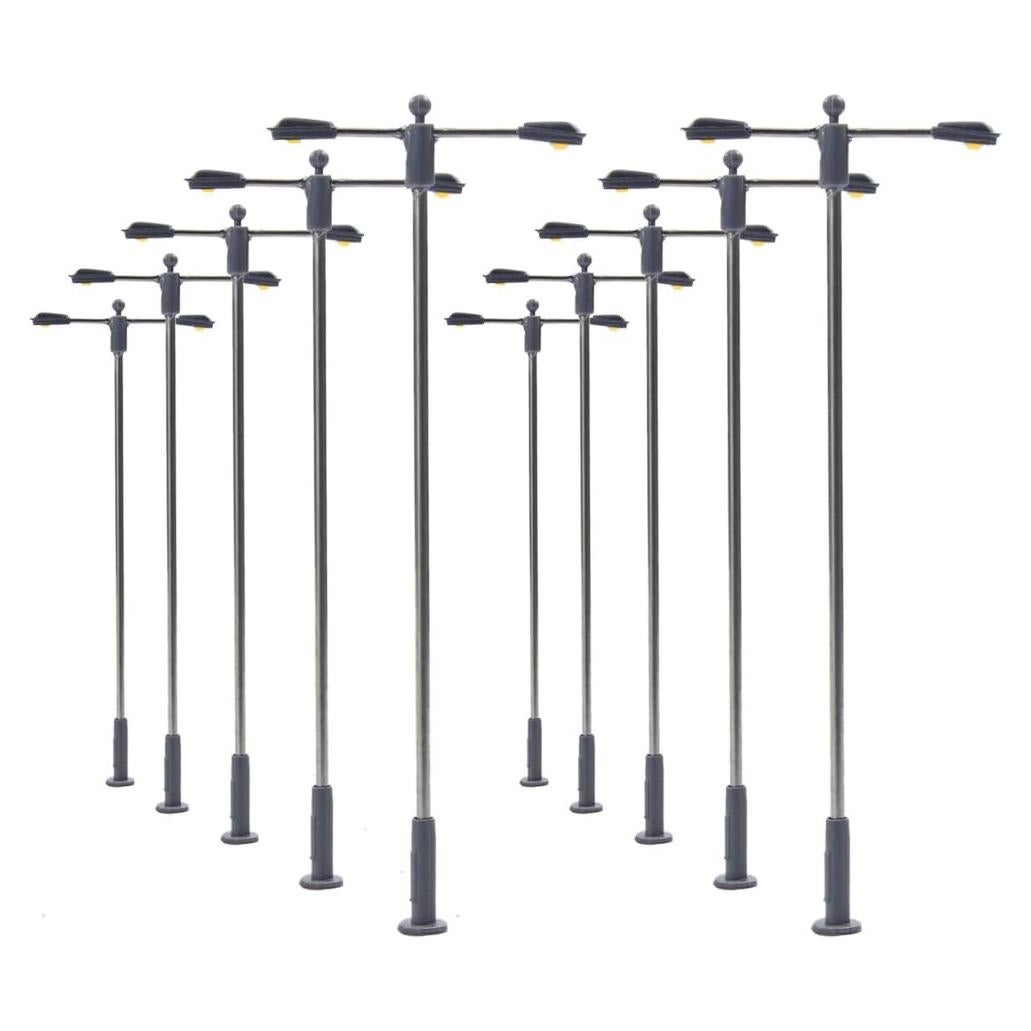 Poste de Luz de Ferrocarril Evemodel LQS11W 10pcs LEDs 3V