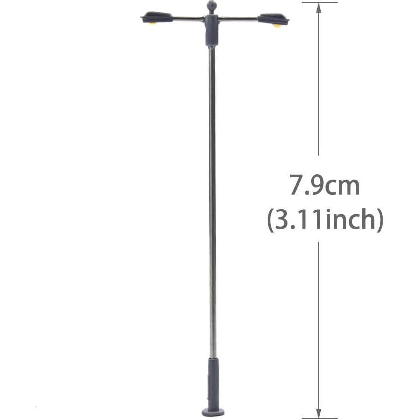 Poste de Luz de Ferrocarril Evemodel LQS11W 10pcs LEDs 3V