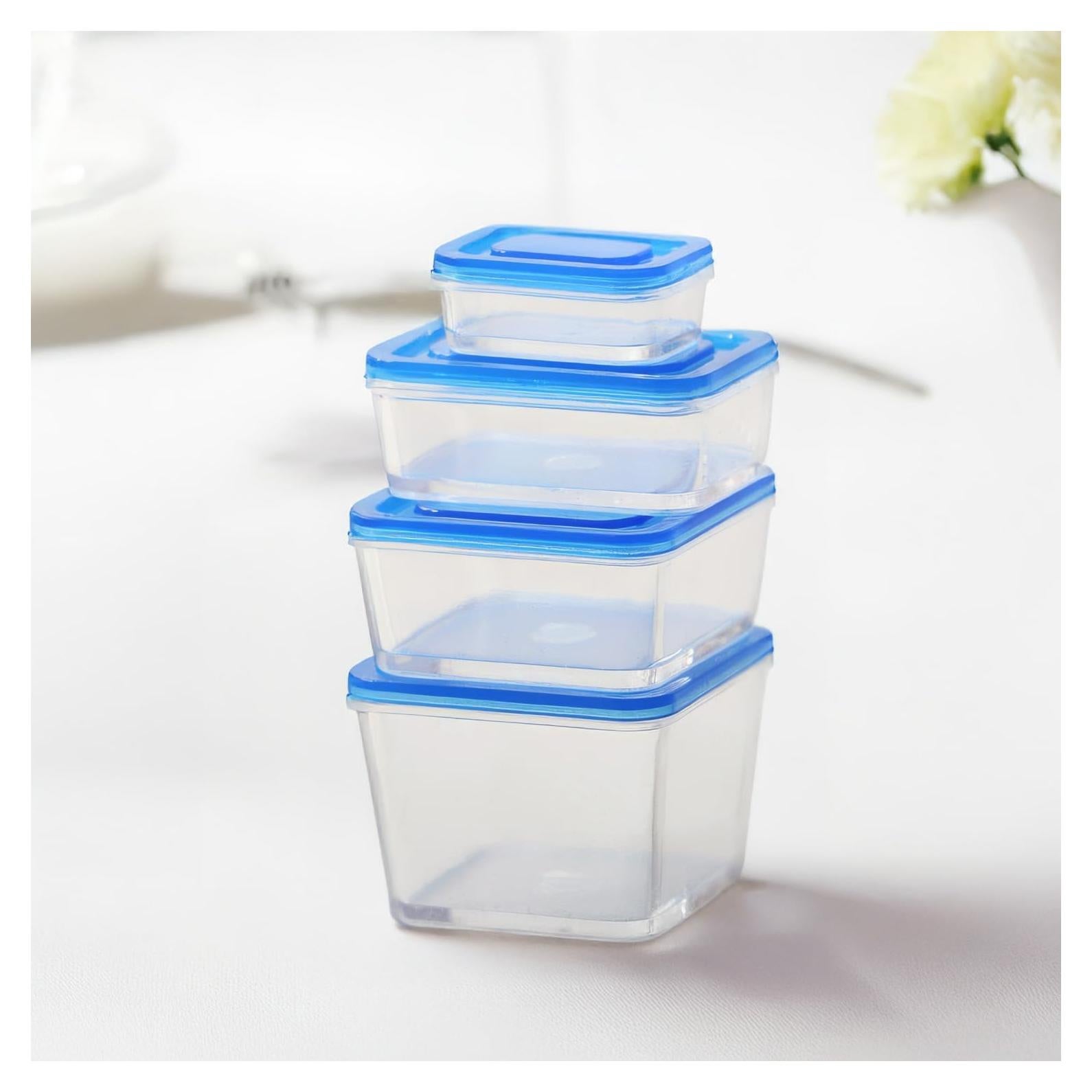 Mini Contenedores de Almacenamiento Azul XRI - Set de 4