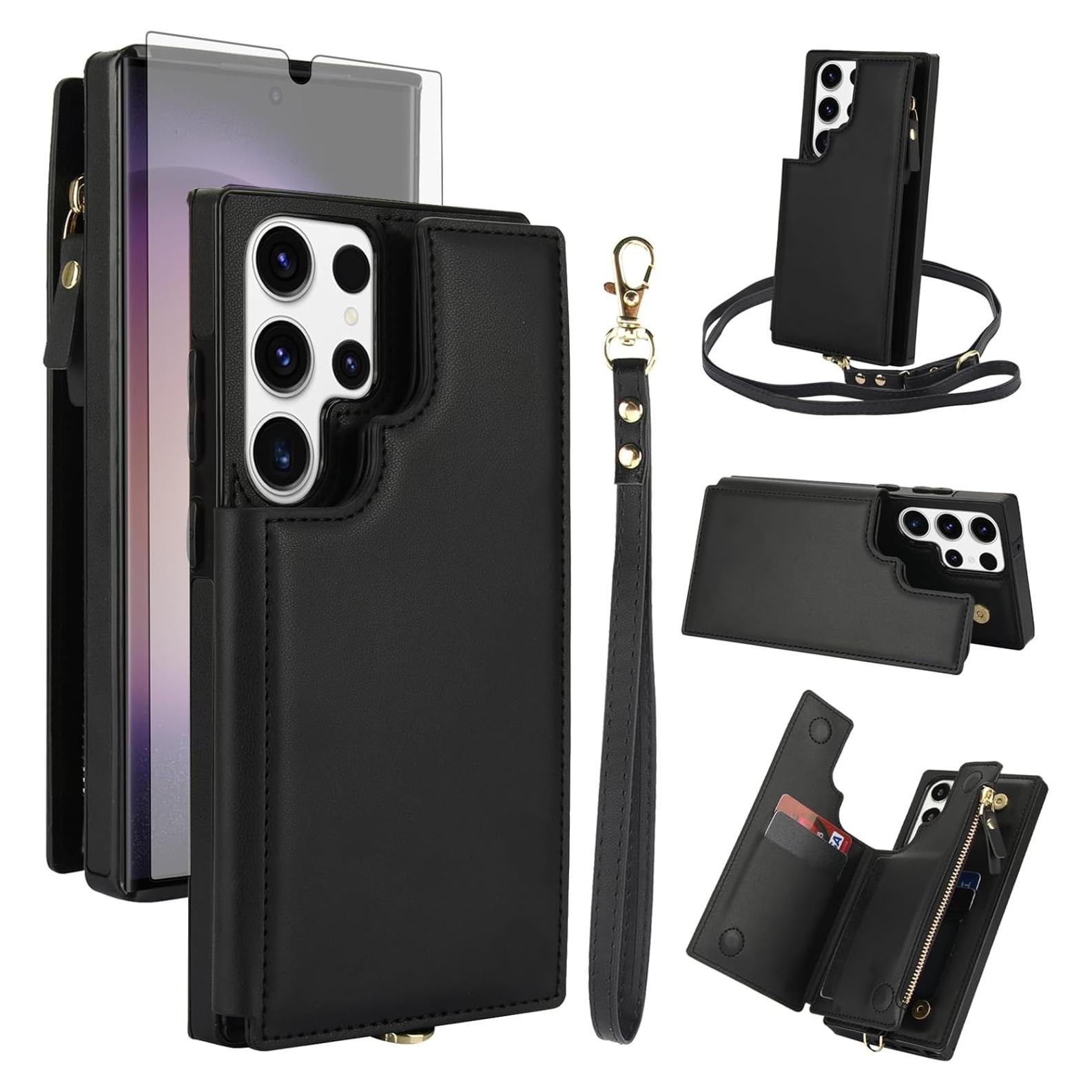 Funda Asuwish para Samsung Galaxy S25 Ultra 5G con RFID