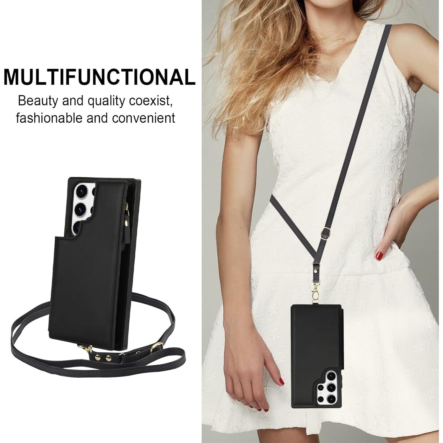 Funda Asuwish para Samsung Galaxy S25 Ultra 5G con RFID