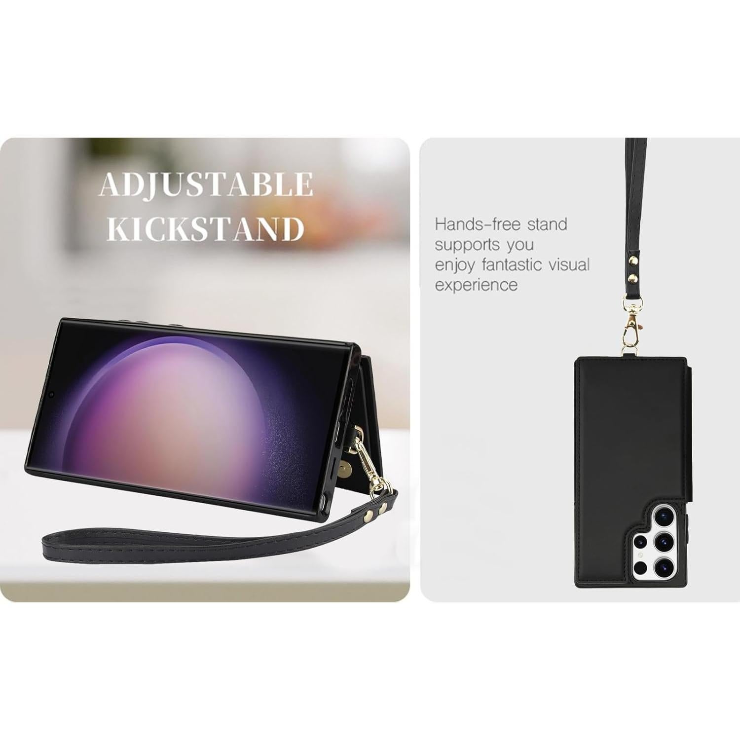 Funda Asuwish para Samsung Galaxy S25 Ultra 5G con RFID