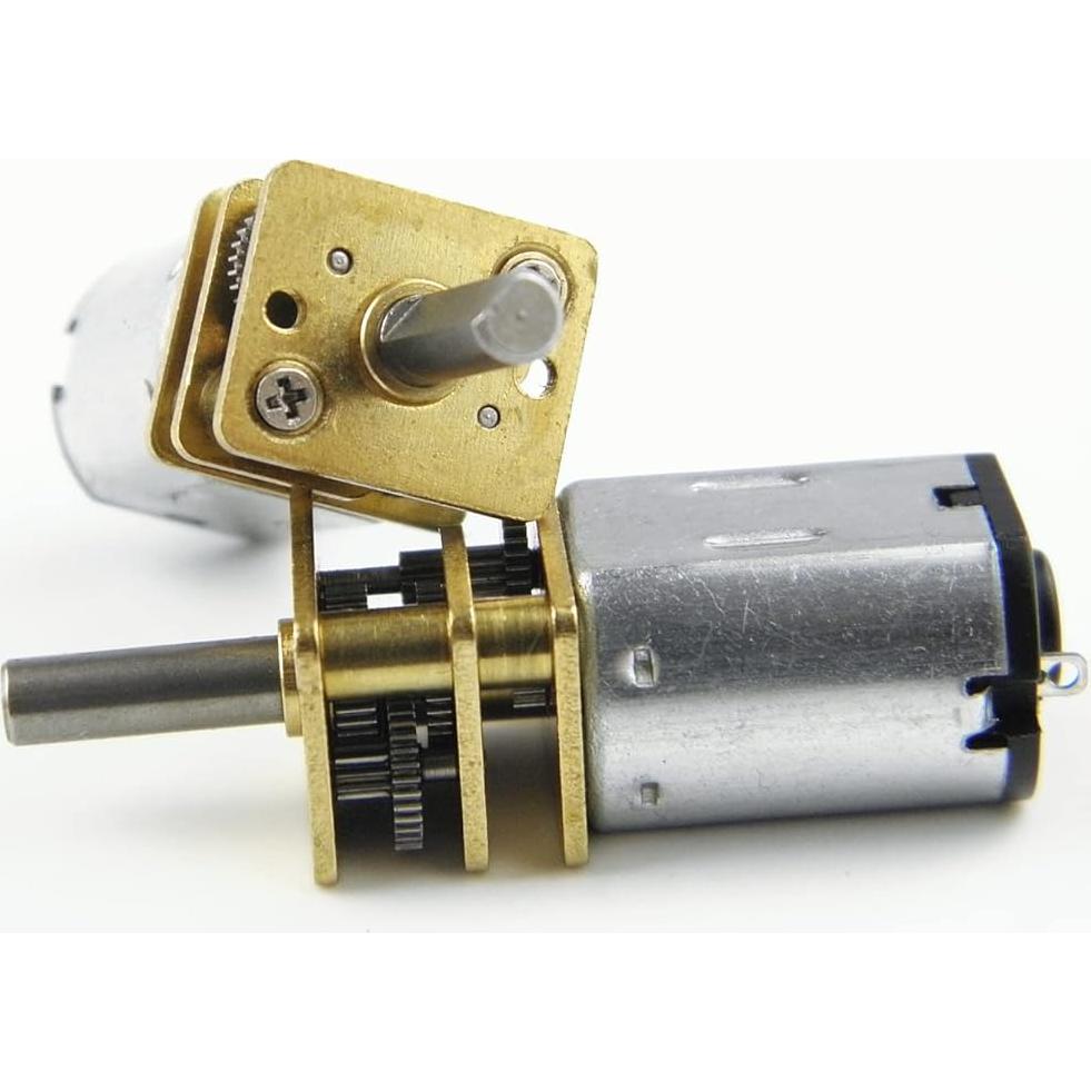 Motor Eléctrico DC 12V 800RPM CHANCS N20 Eje 10mm 2PCS