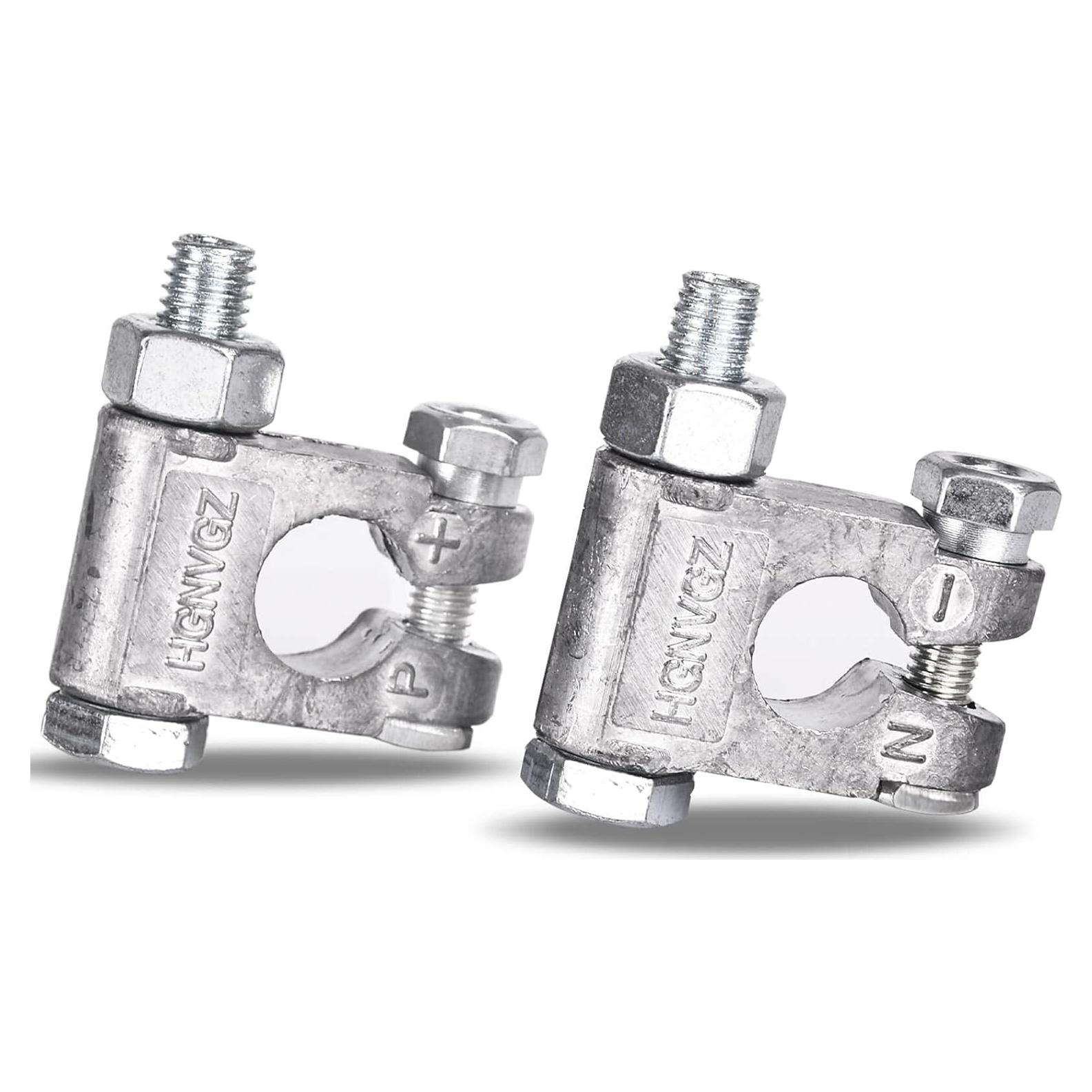Terminales de Batería HGNVGZ Anticorrosión 1 Par 19mm 17mm