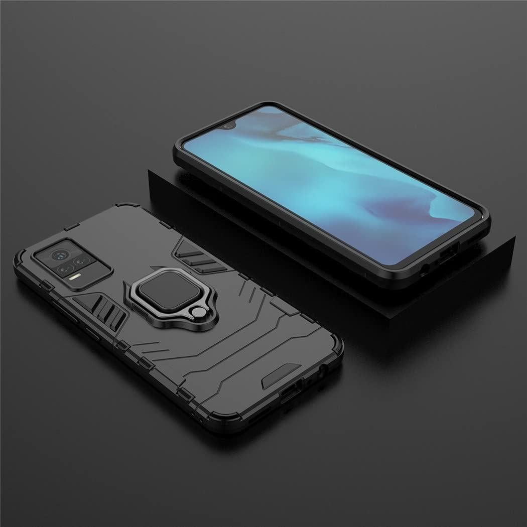 Funda Bumper Doble Capa MaiJin para VIVO Y73/Y21e - Negro