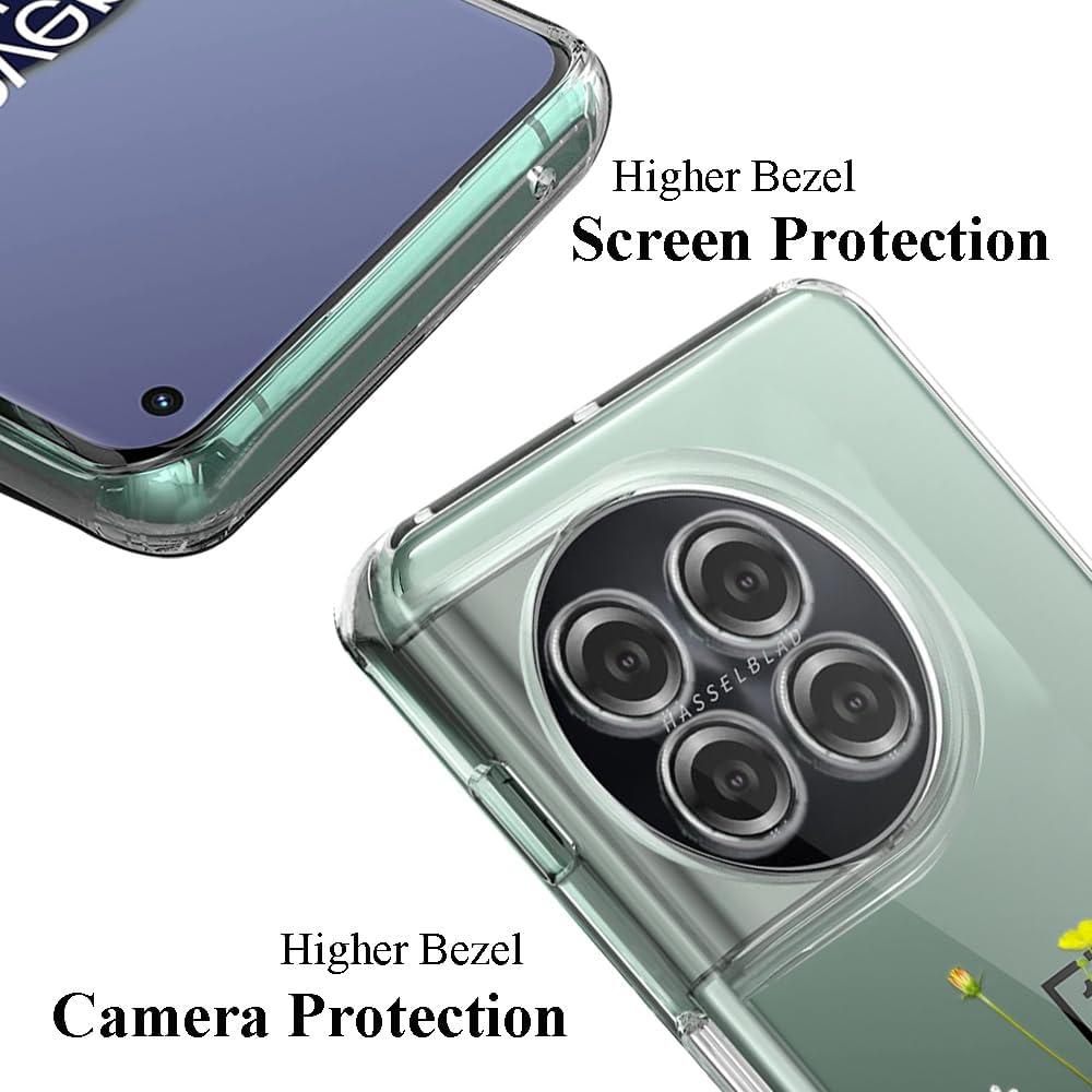 Funda Unov TPU Clara para OnePlus 11 5G 6.7" Ramo de Flores