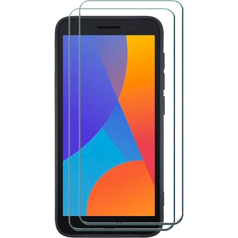 Funda Alcatel 1 5.0" 2019 2021 con Protector Pantalla TPU Azul