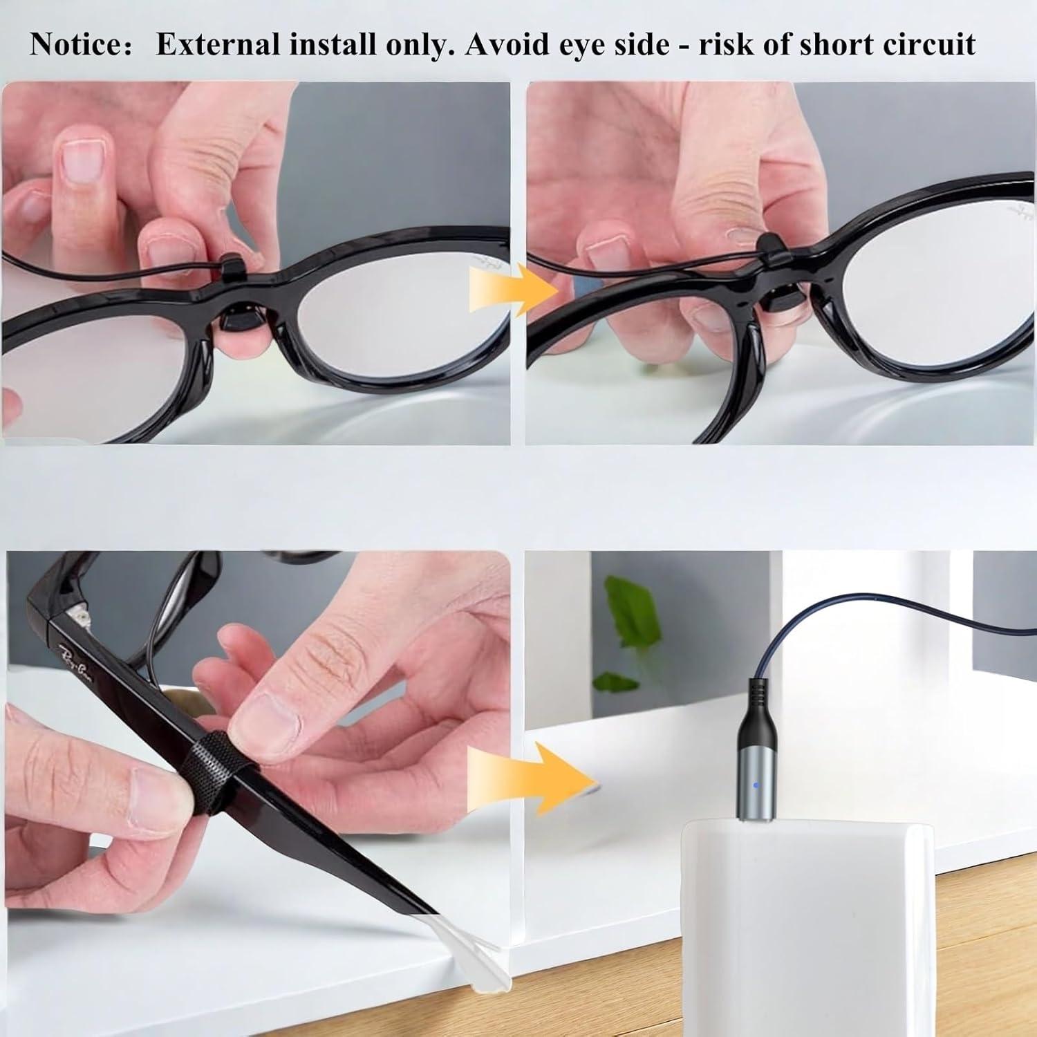 Cable de Carga USB C para Gafas Ray-Ban Meta 1.22m