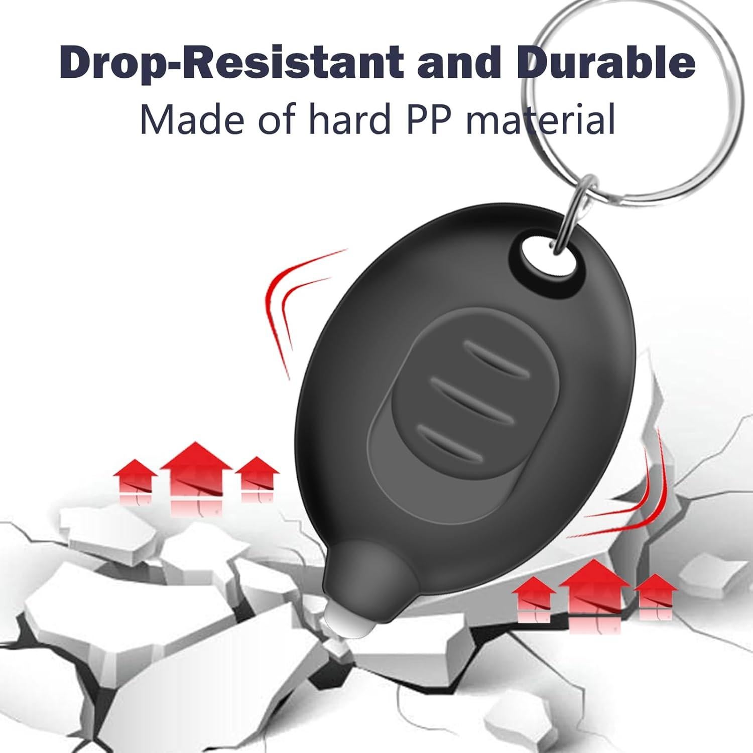 Linternas LED de Llavero Daemson 8-Pack Luz Blanca Compactas