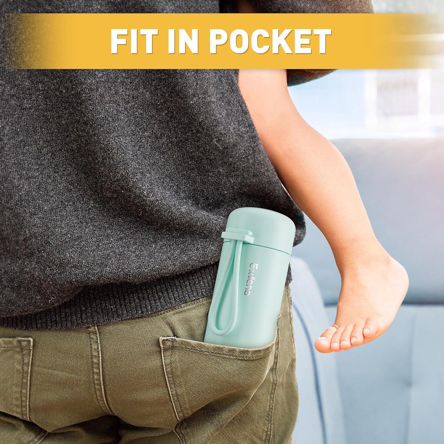 Botellas de Agua Mini 150ml Exllena Paquete de 2 Aisladas