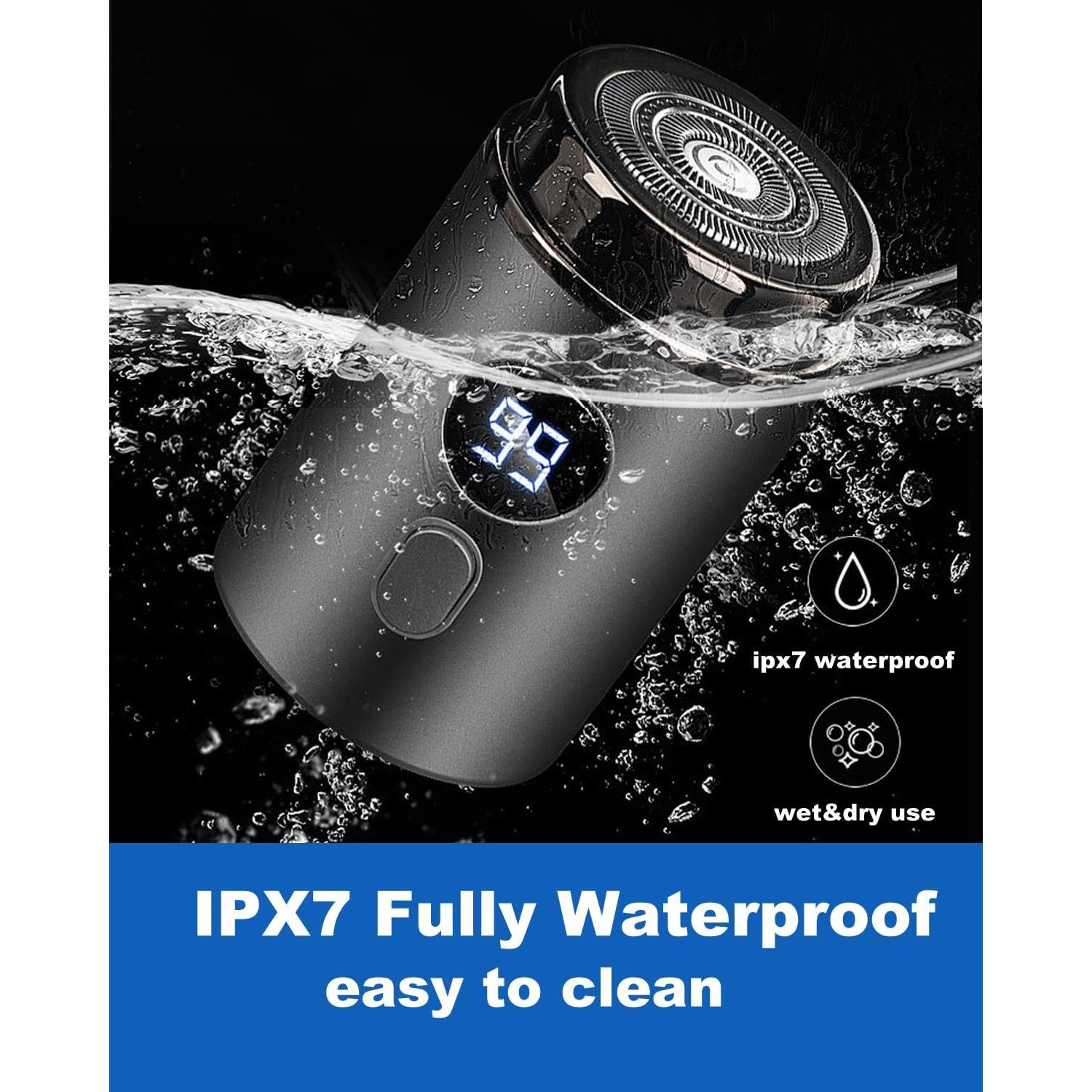 Afeitadora Eléctrica Mini MOVELOVE MLS001 Impermeable USB C