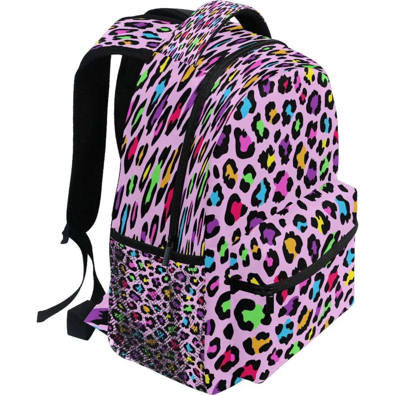 Mochila Escolar Kcldeci Arcoíris para Niños 20L