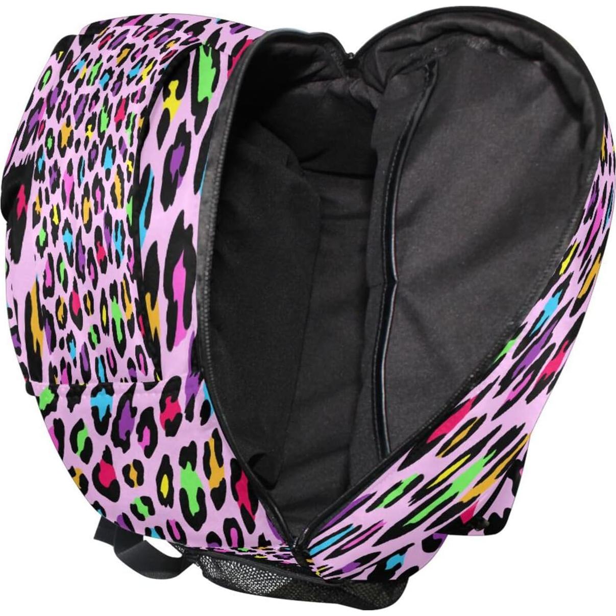 Mochila Escolar Kcldeci Arcoíris para Niños 20L