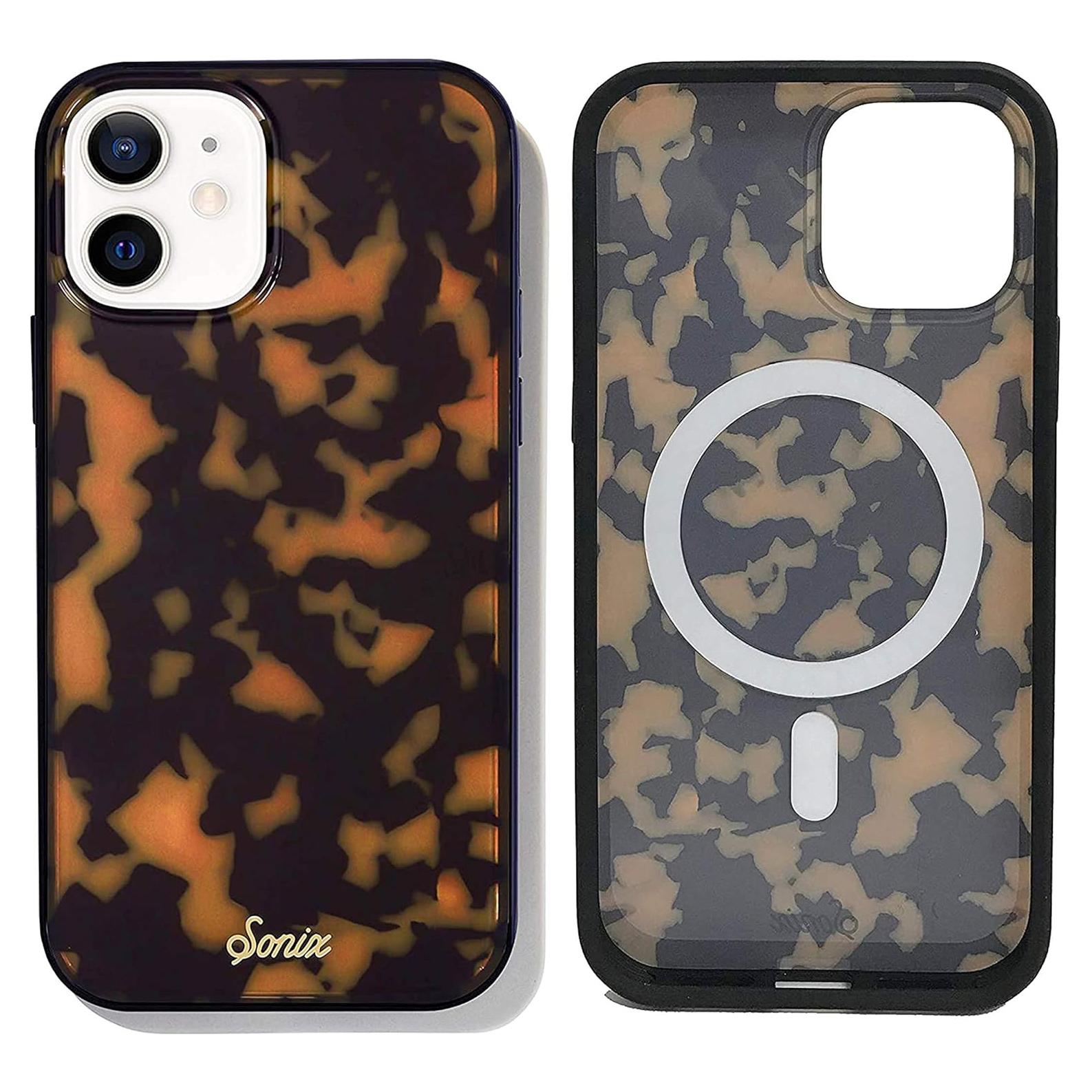 Funda Sonix para iPhone 12/12 Pro Tortuga Marrón MagSafe