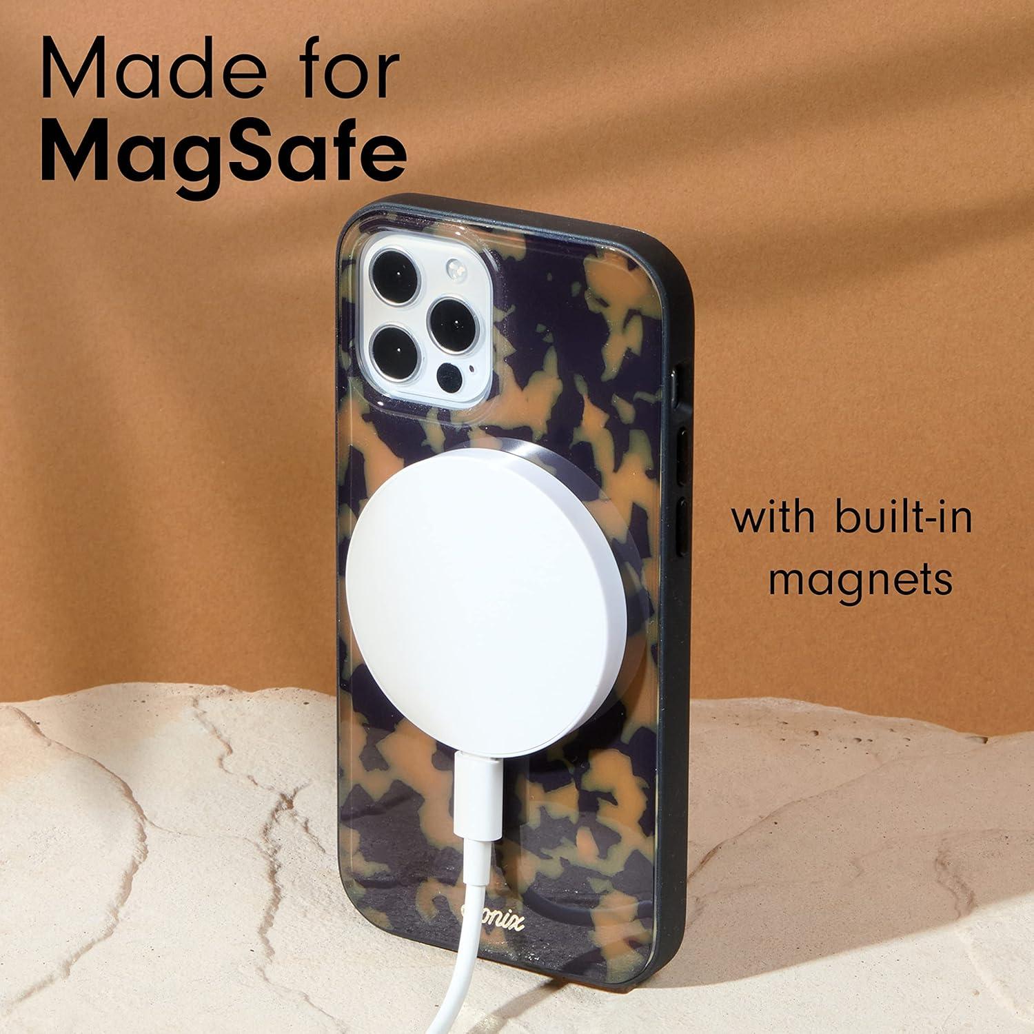 Funda Sonix para iPhone 12/12 Pro Tortuga Marrón MagSafe