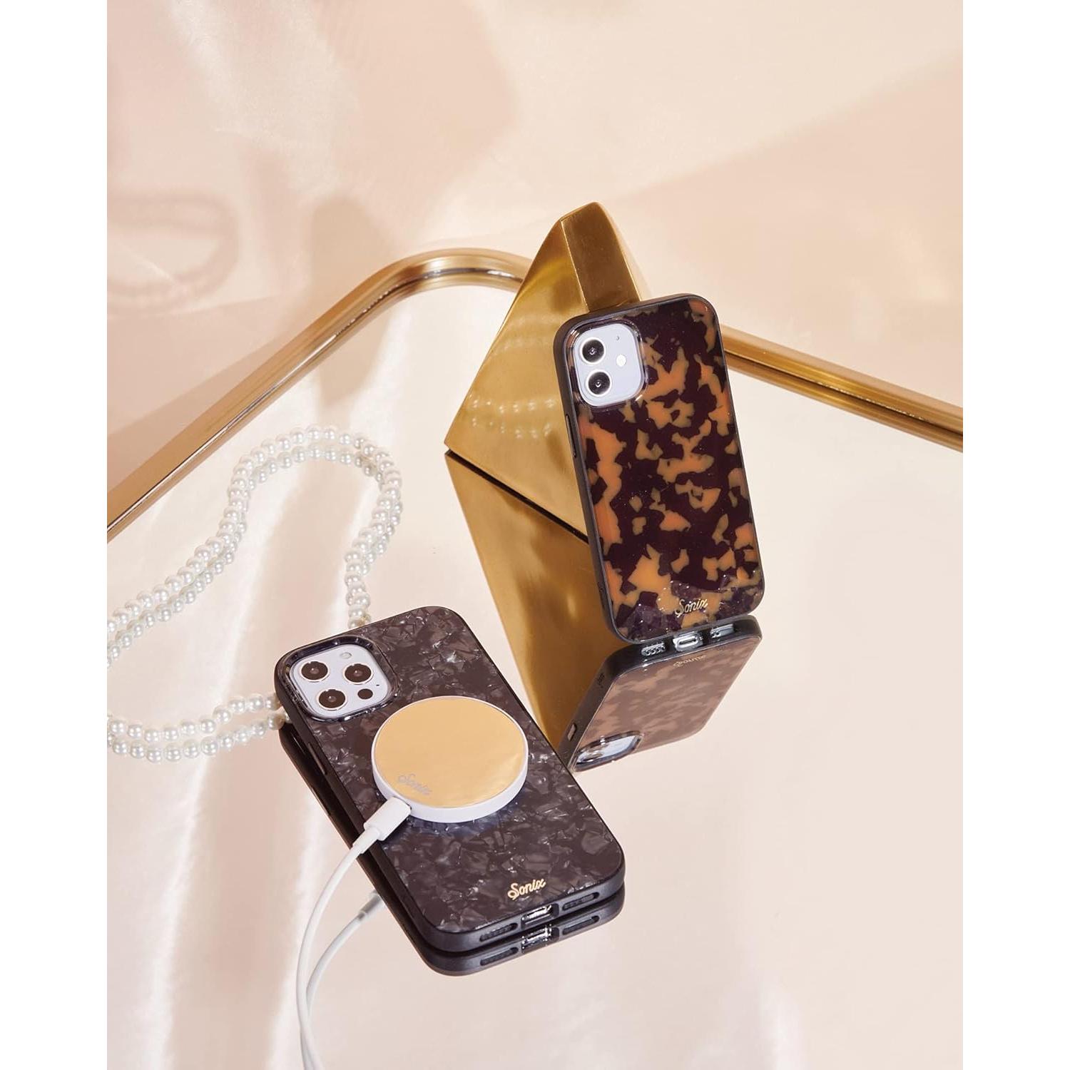 Funda Sonix para iPhone 12/12 Pro Tortuga Marrón MagSafe