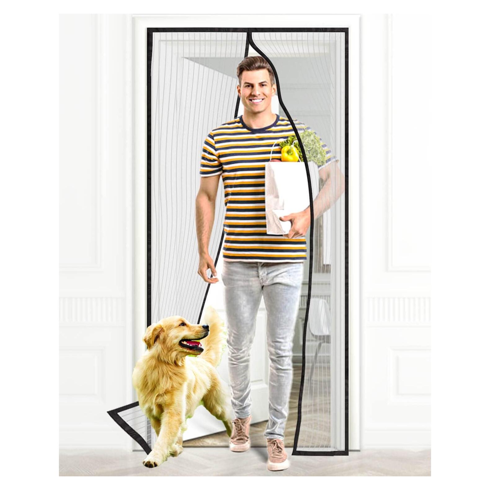 Malla de Puerta Magnética BAITHNA 109x218 cm Resistente