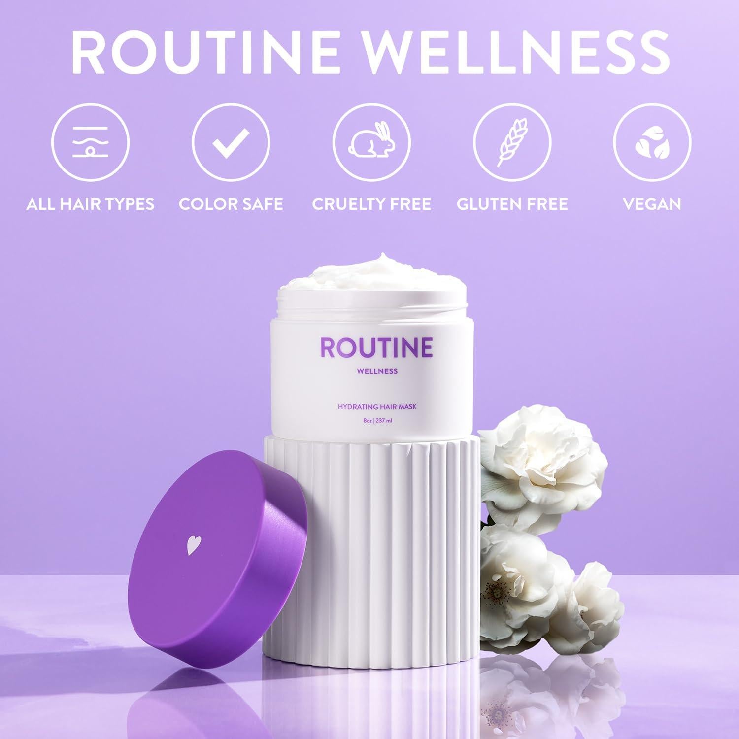 Mascarilla Capilar Hidratante Routine Wellness 226g - Coco y Vainilla