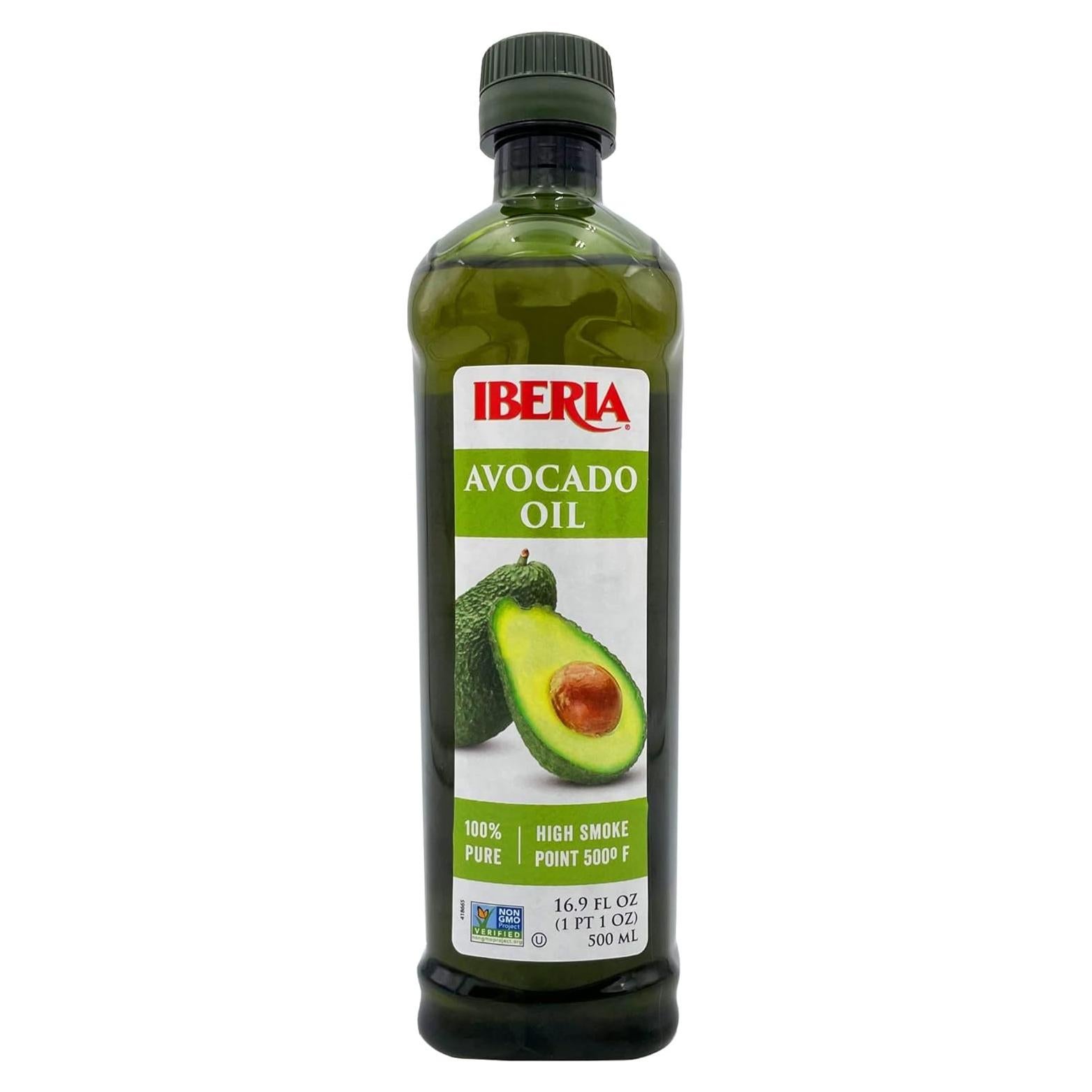 Aceite de Aguacate Puro Iberia 500 ml - Saludable y Versátil