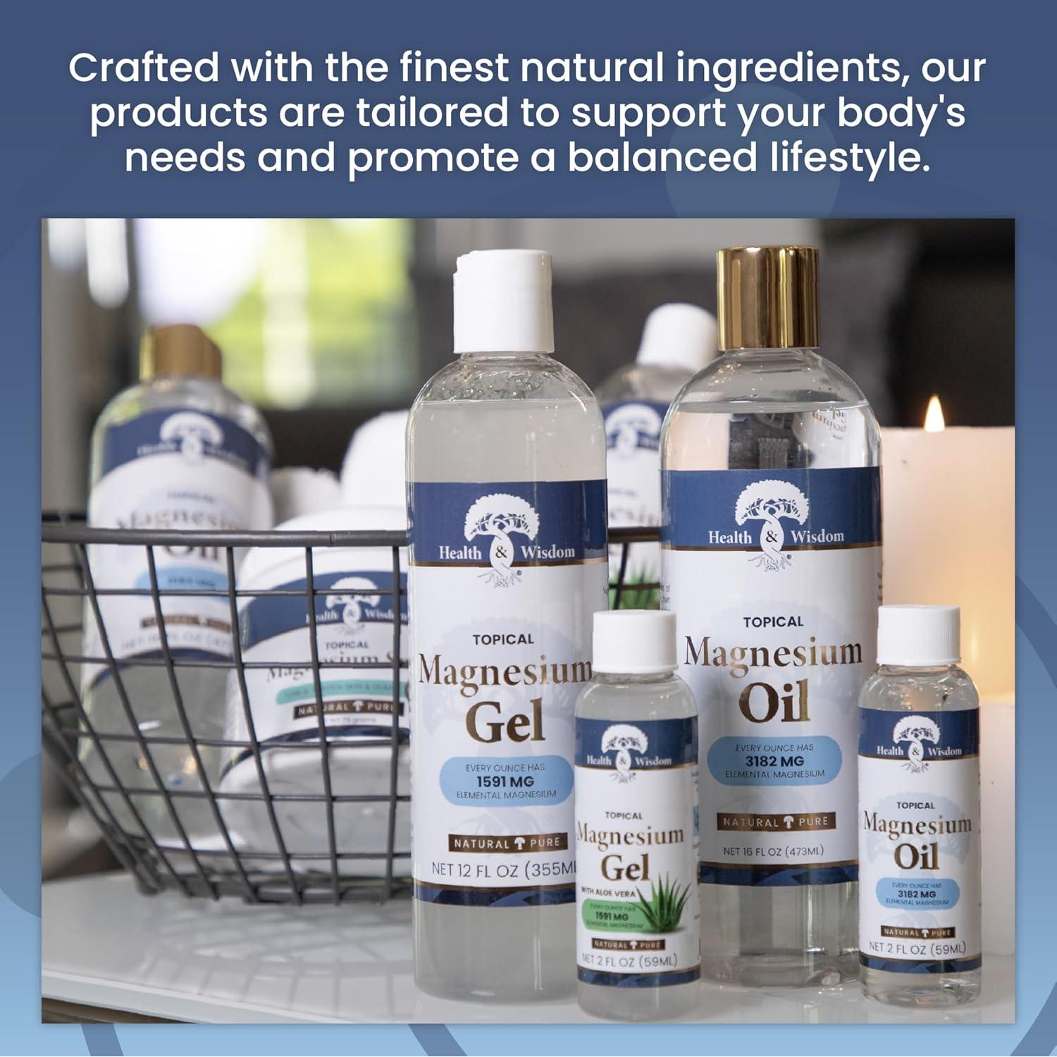 Jabón de Magnesio Health and Wisdom 113g Aroma Cítrico