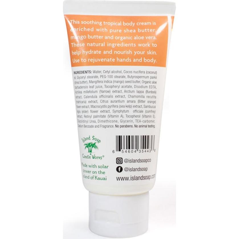 Crema Corporal Hidratante Island Soap Amanecer Hawaiano 90g