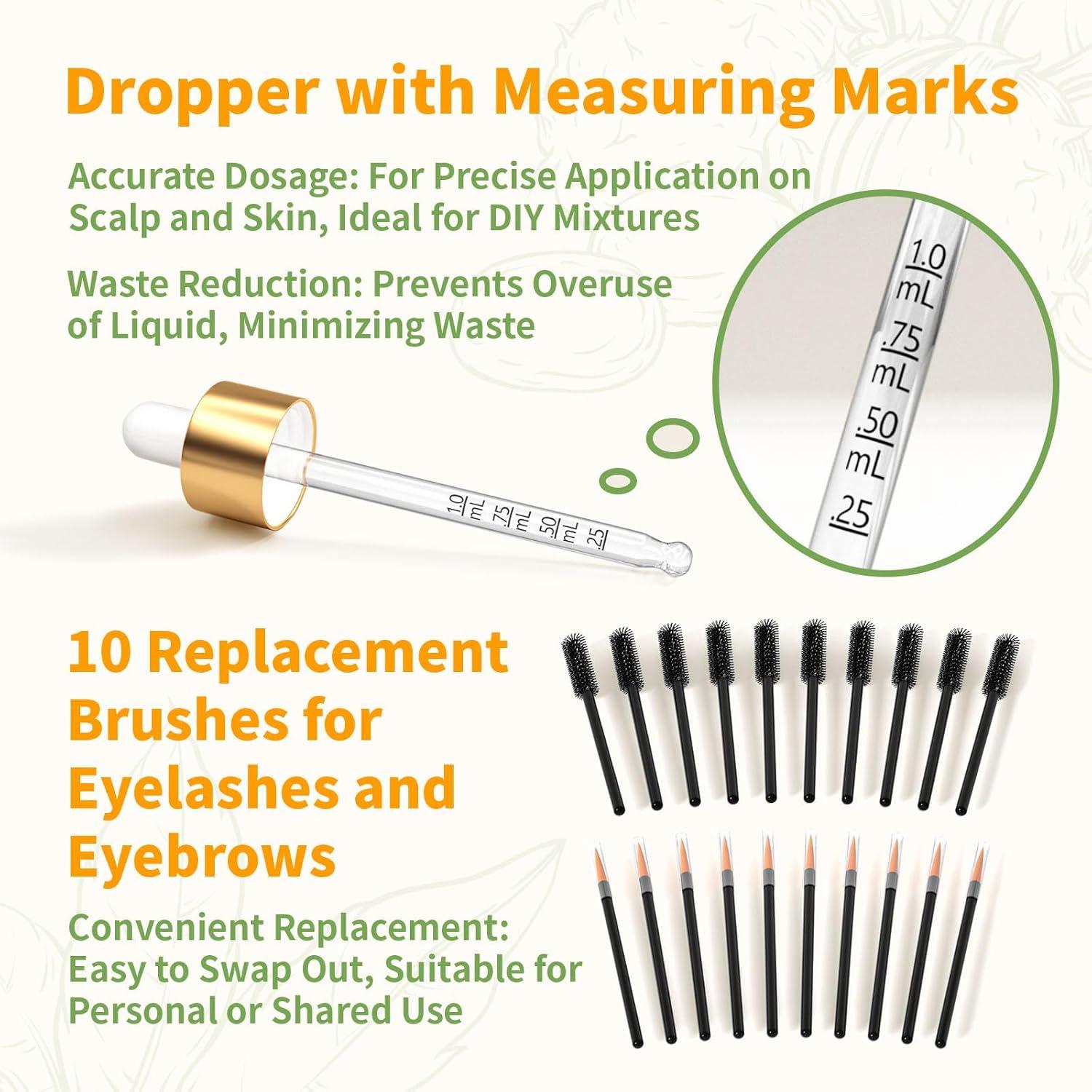 Aceite de Ricino Orgánico HIQILI 100 ml Prensado en Frío