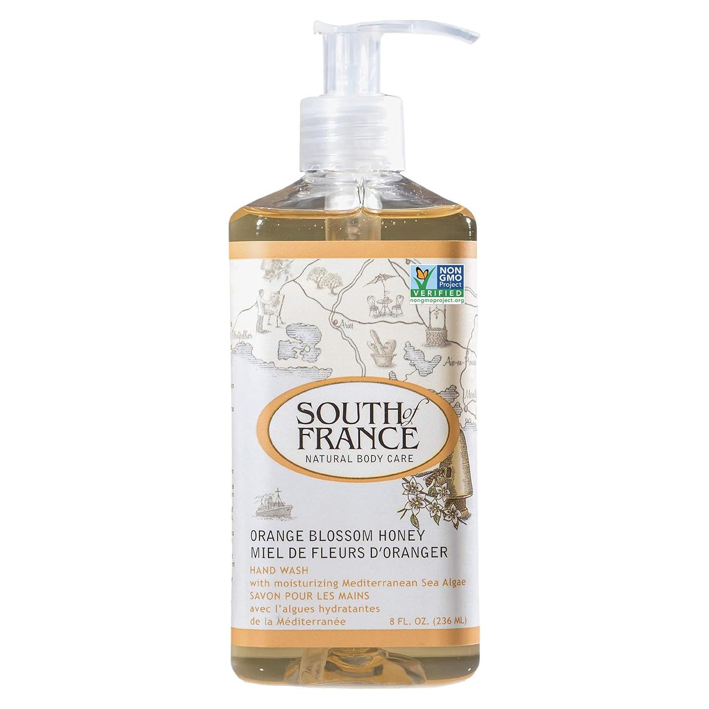 Jabón Líquido de Manos Sur de Francia Miel Naranja 236 ml (2 Pzs)