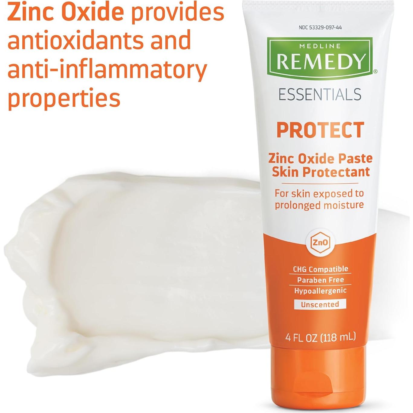 Pasta Protectora de Piel Medline Remedy 113.4g Hipoalergénica