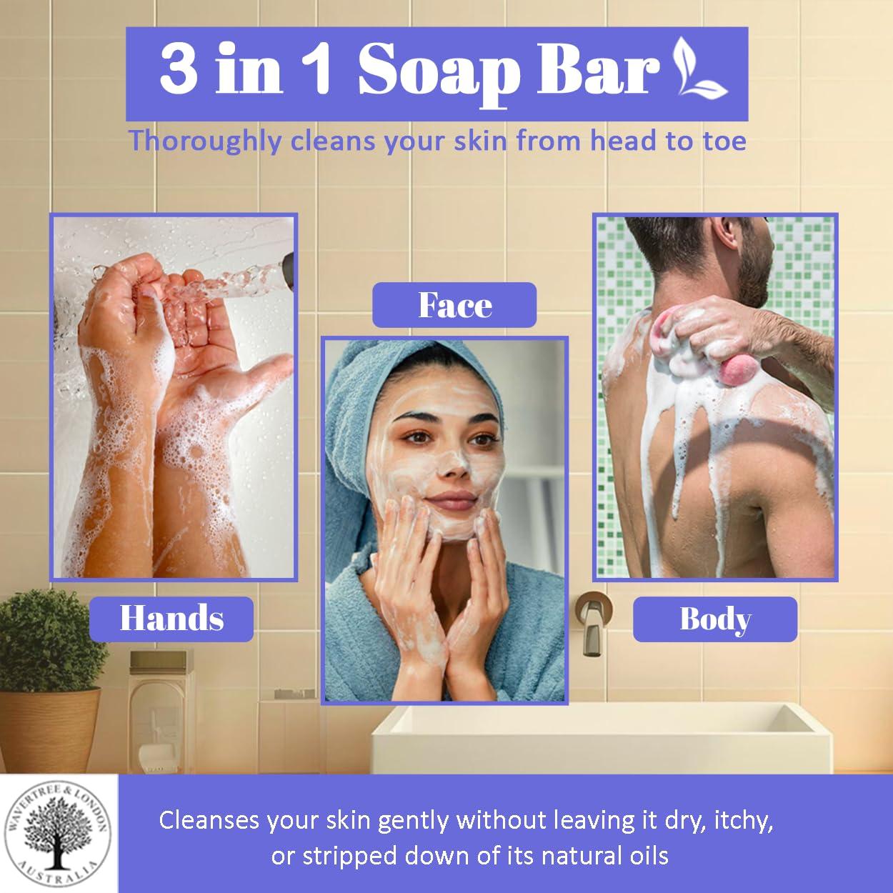 Jabones Naturales Wavertree & London Albahaca & Neroli 198g