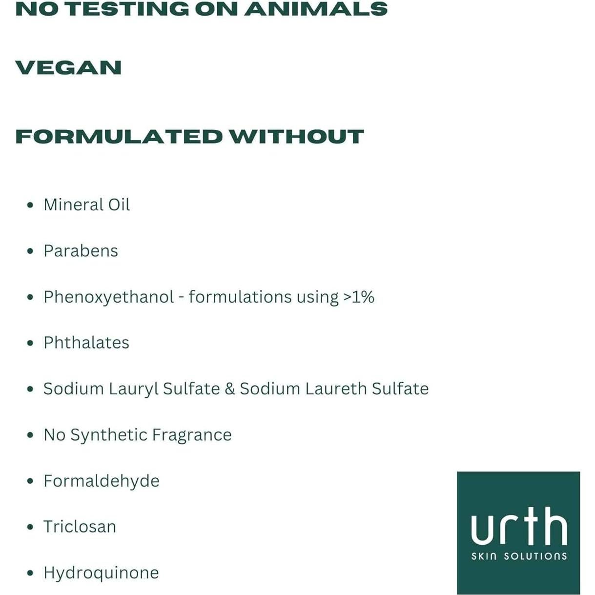 Exfoliante Facial Urth para Hombres 118 ml - Té Verde y Arroz