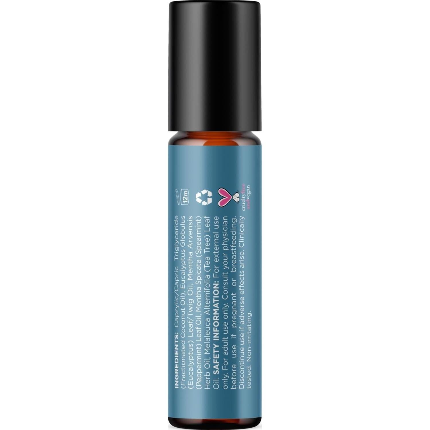 Roll On Aromaterapia Breathe Maple Holistics 9.86 ml Eucalipto Menta