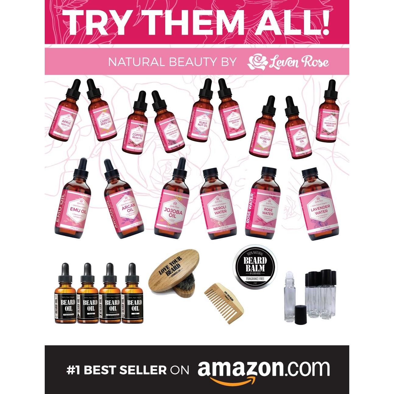 Aceite de Semilla de Zanahoria Puro Leven Rose 30 ml Hidratante