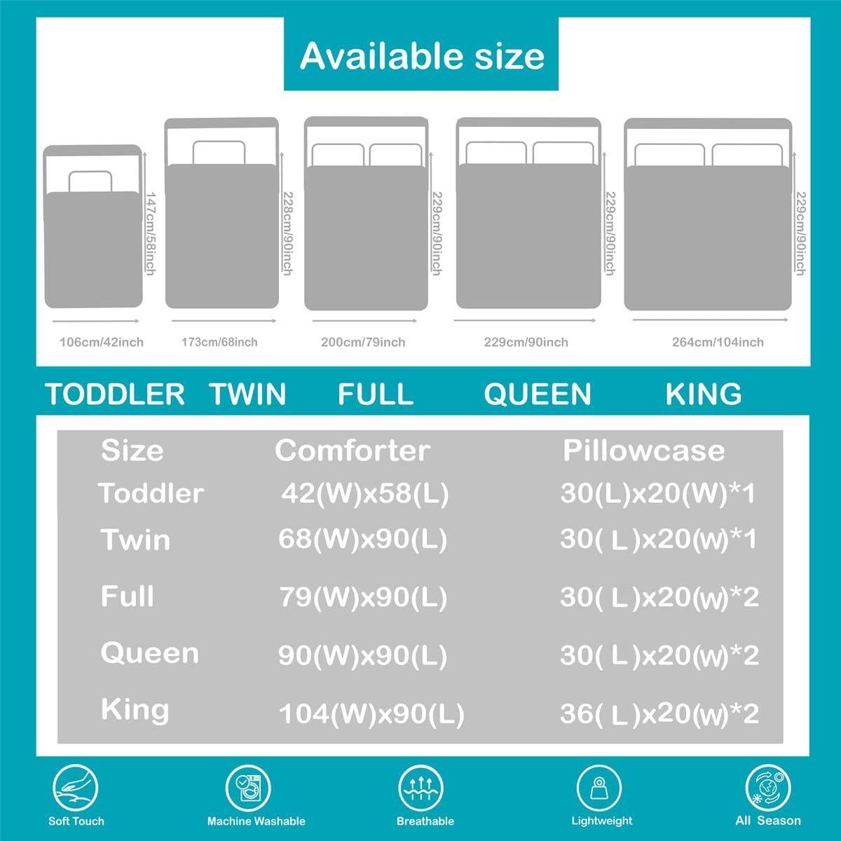 Conjunto de Edredón Deportivo Erosebridal Twin 2 Piezas