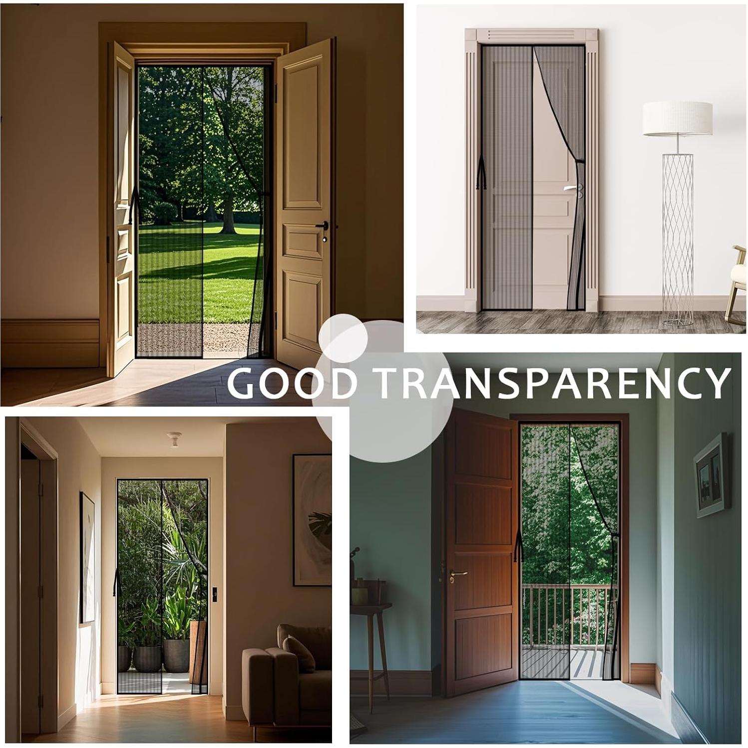 Puerta de Pantalla Magnética YRH 96,5 x 210,8 cm Auto Sellante