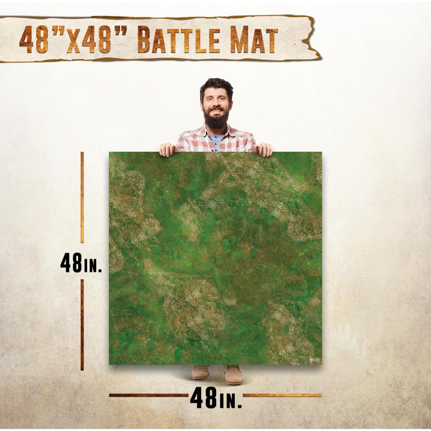 Alfombrilla de Juego de Batalla Melee Mats 48x48 cm Vinilo