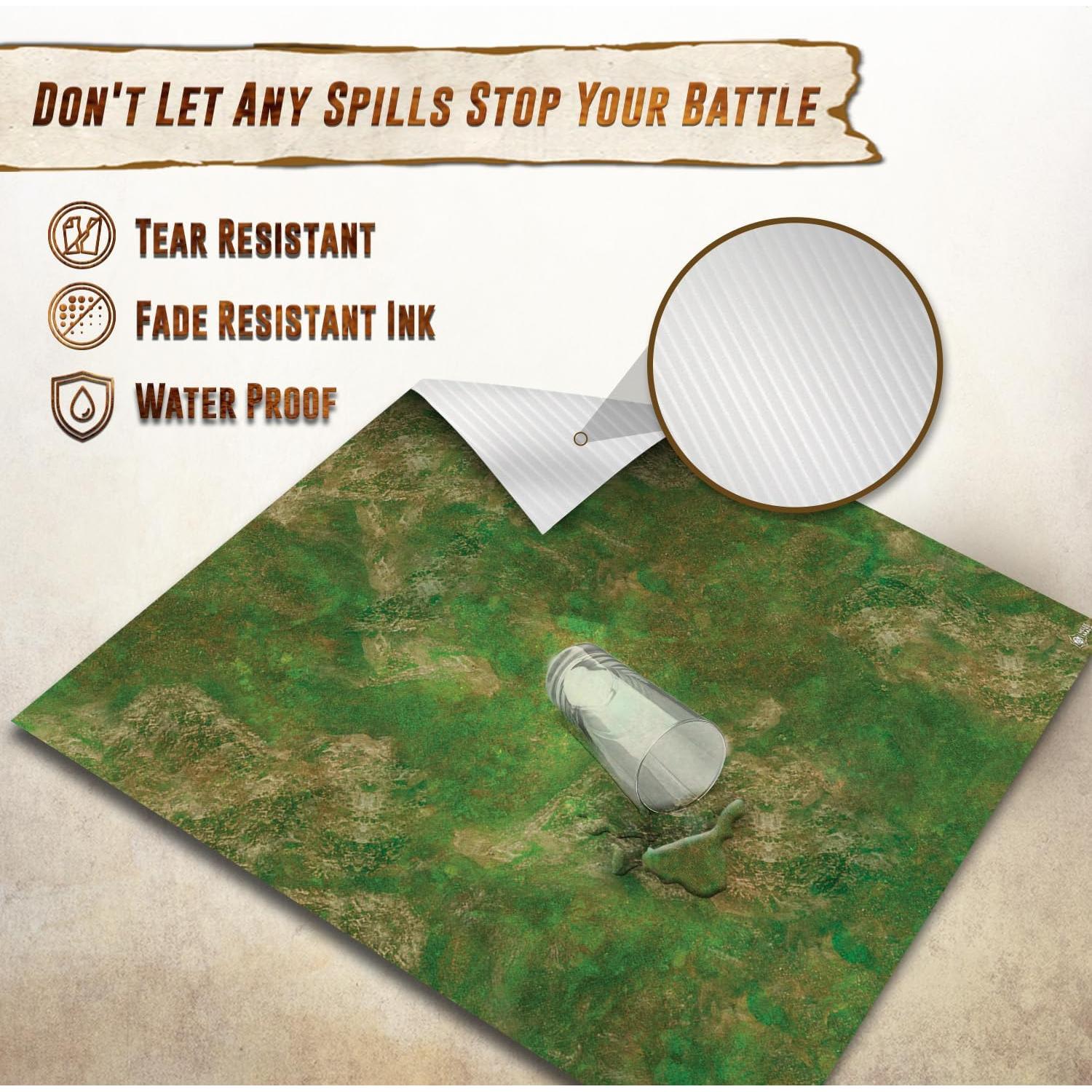 Alfombrilla de Juego de Batalla Melee Mats 48x48 cm Vinilo