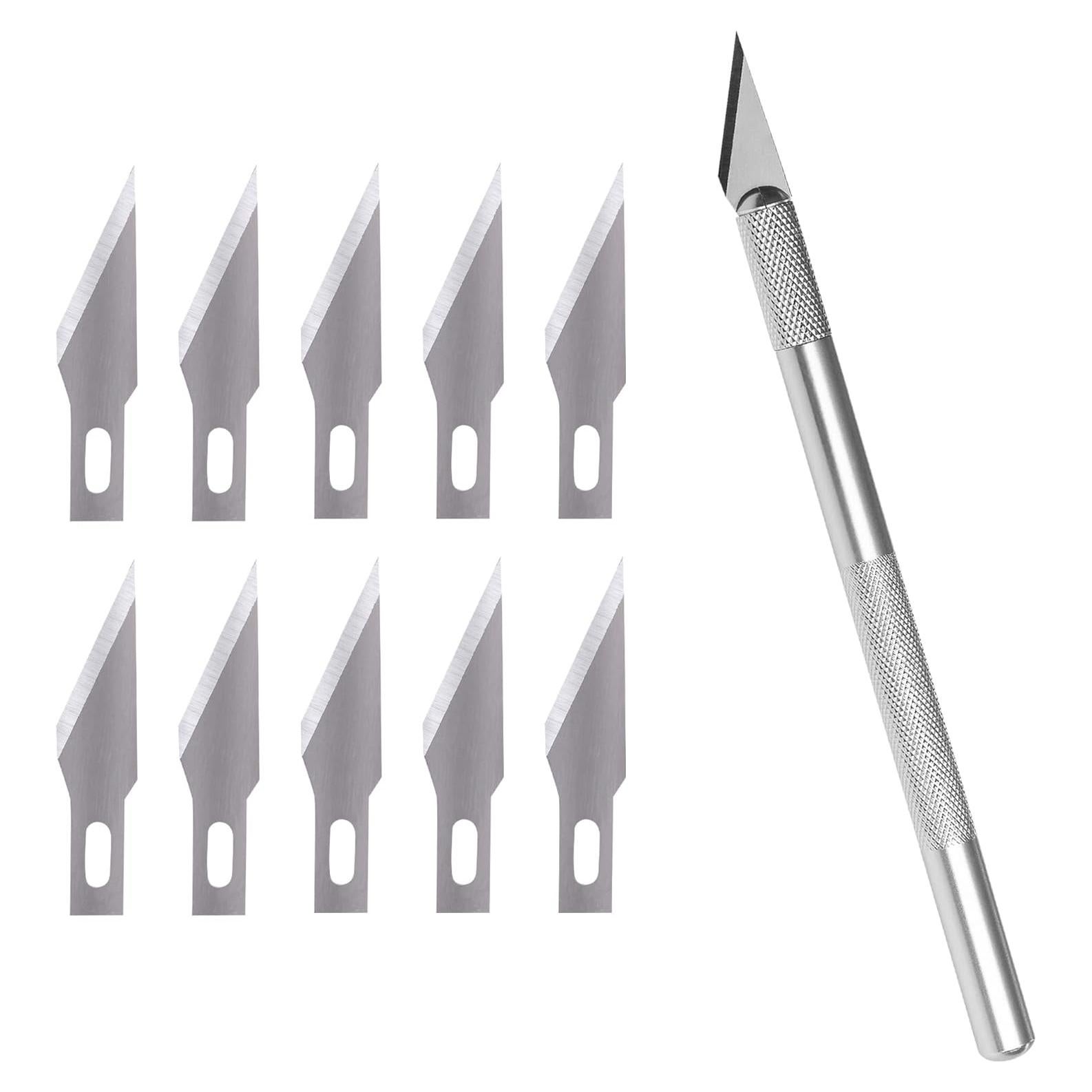 Juego de Cuchillos de Manualidades W.A. Portman - 1 Cuchillo + 10 Cuchillas