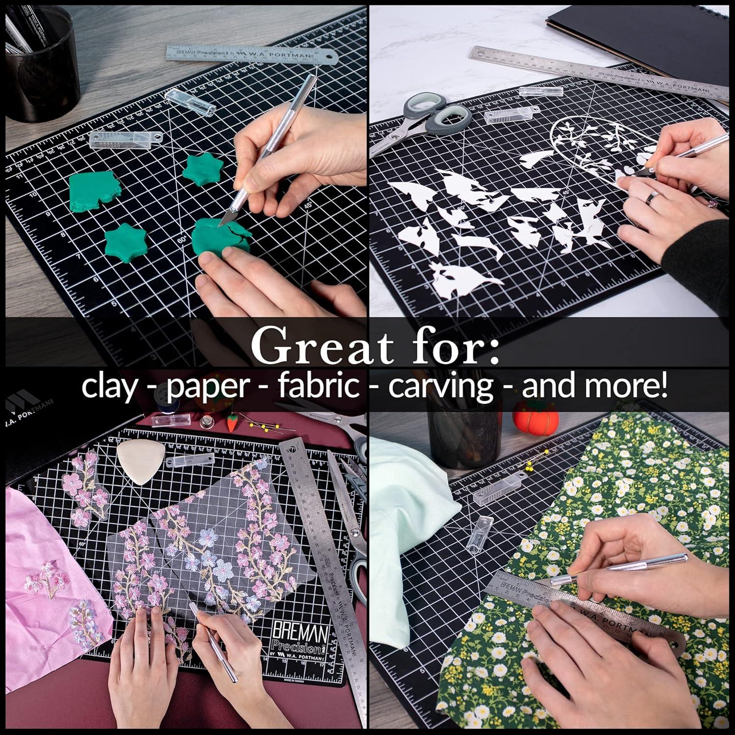 Juego de Cuchillos de Manualidades W.A. Portman - 1 Cuchillo + 10 Cuchillas