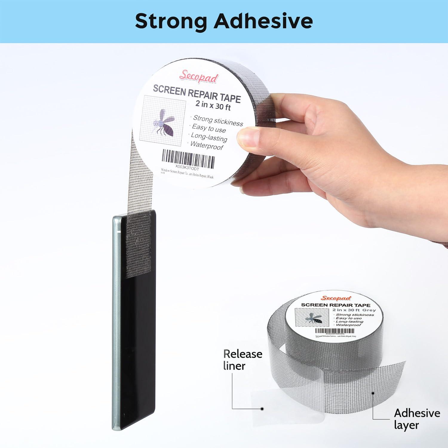 Cinta de Reparación de Pantalla Secopad 5 cm x 9 m Gris