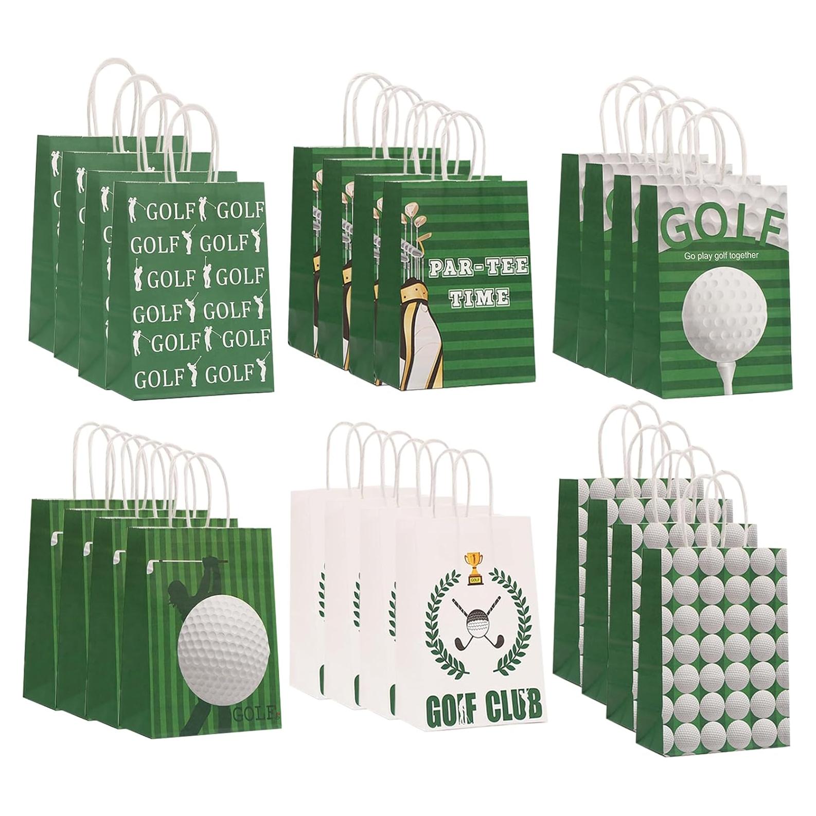 Bolsas de Regalo de Golf CZWXOXO 24 Piezas para Fiesta