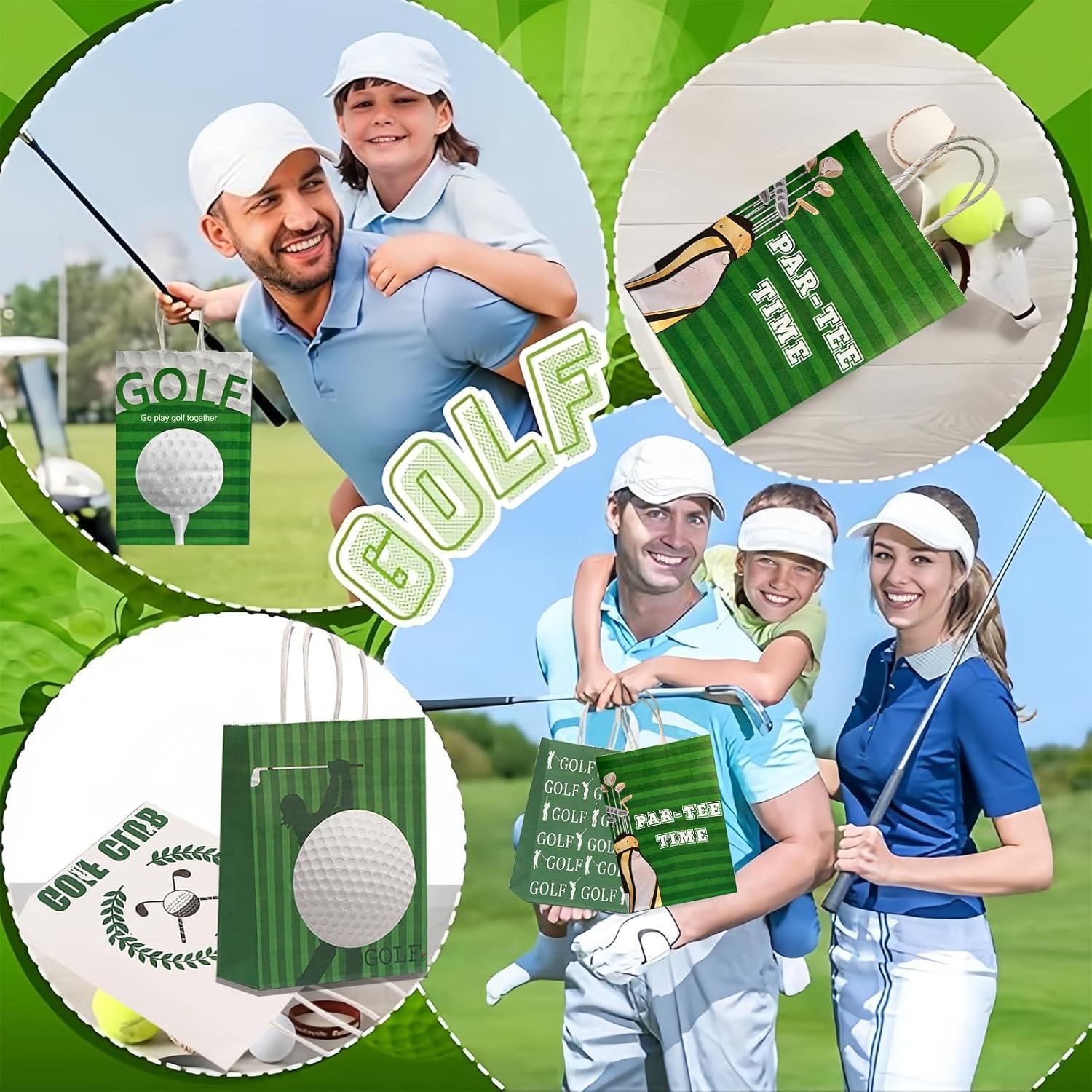 Bolsas de Regalo de Golf CZWXOXO 24 Piezas para Fiesta