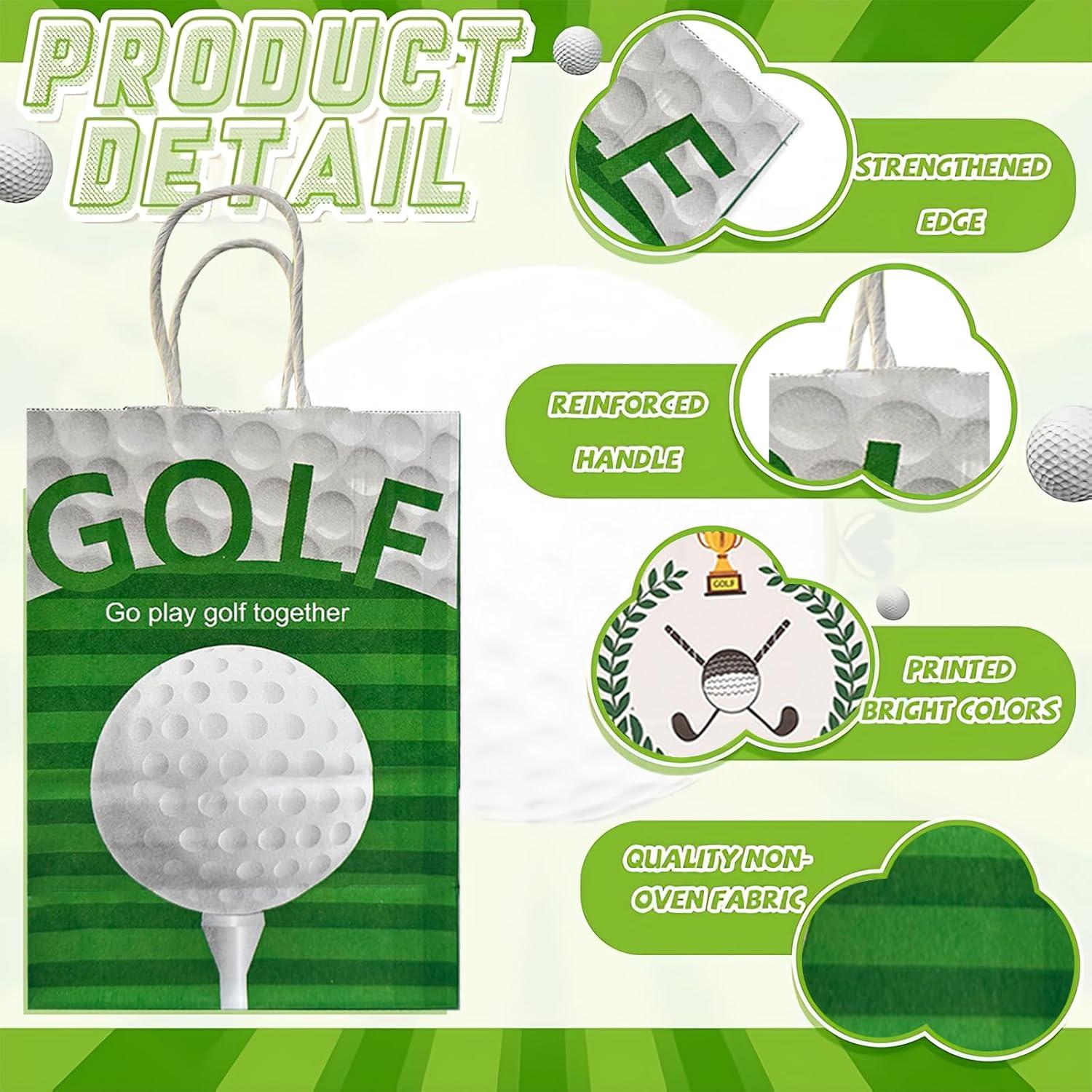 Bolsas de Regalo de Golf CZWXOXO 24 Piezas para Fiesta