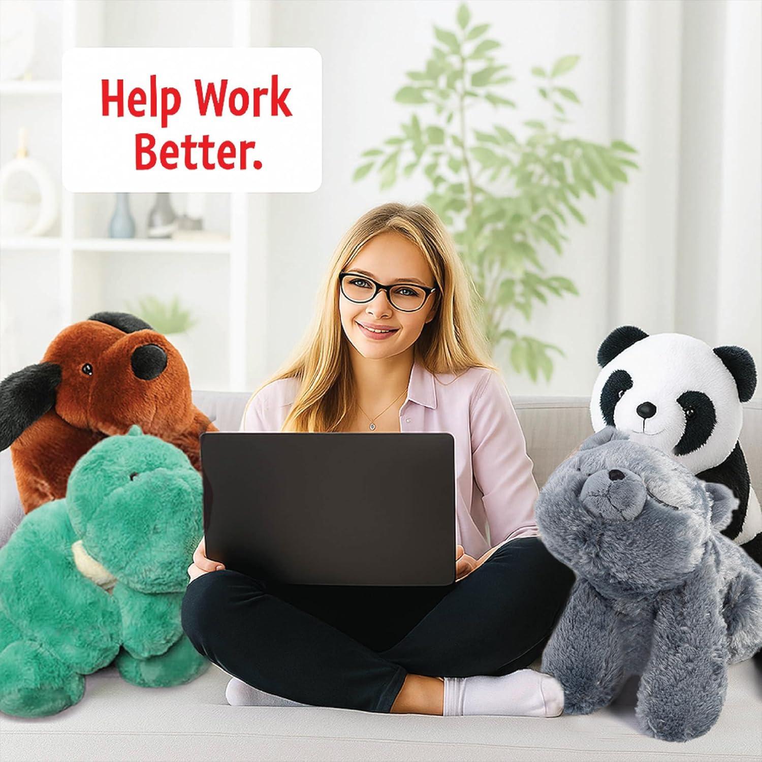 Gato de Peluche con Peso Cuddle Buds 50 cm 1.36 kg