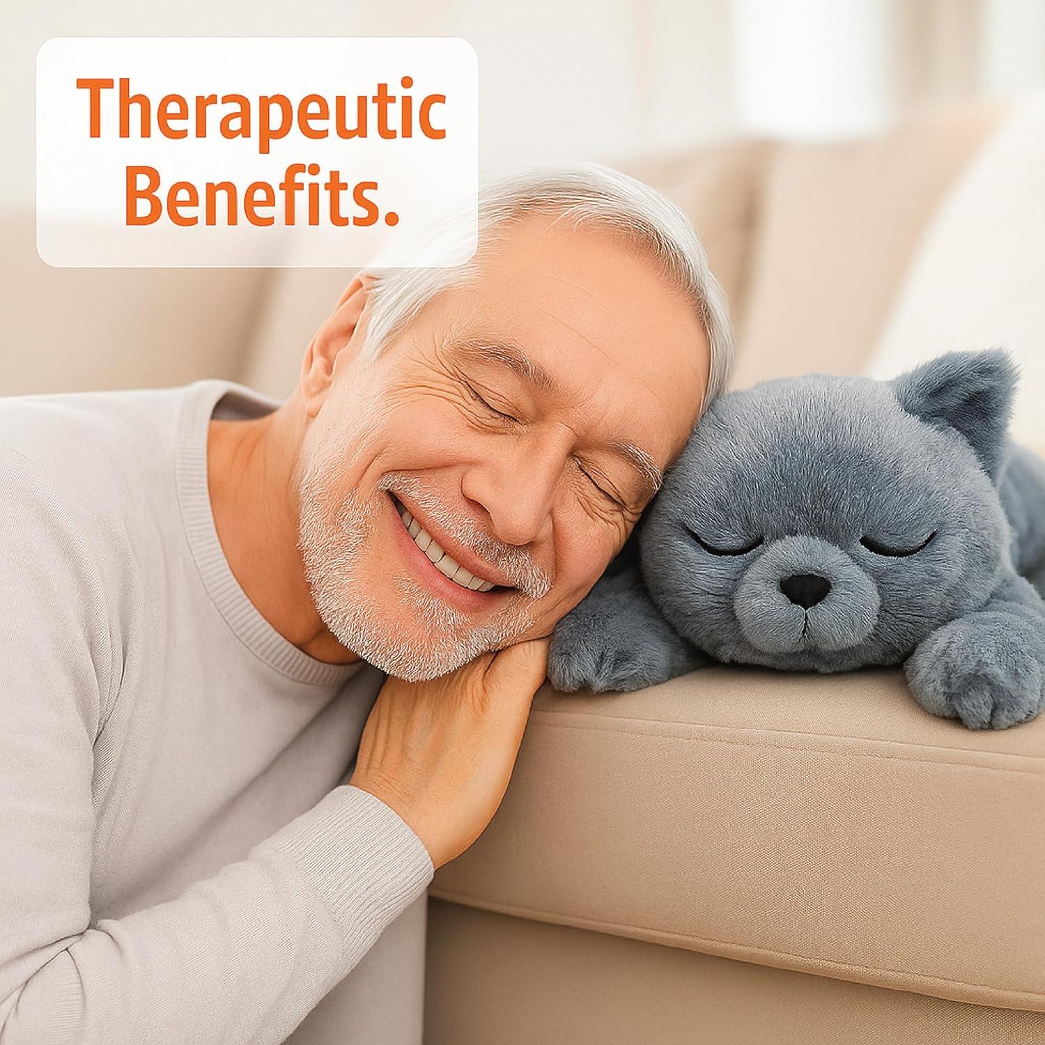 Gato de Peluche con Peso Cuddle Buds 50 cm 1.36 kg