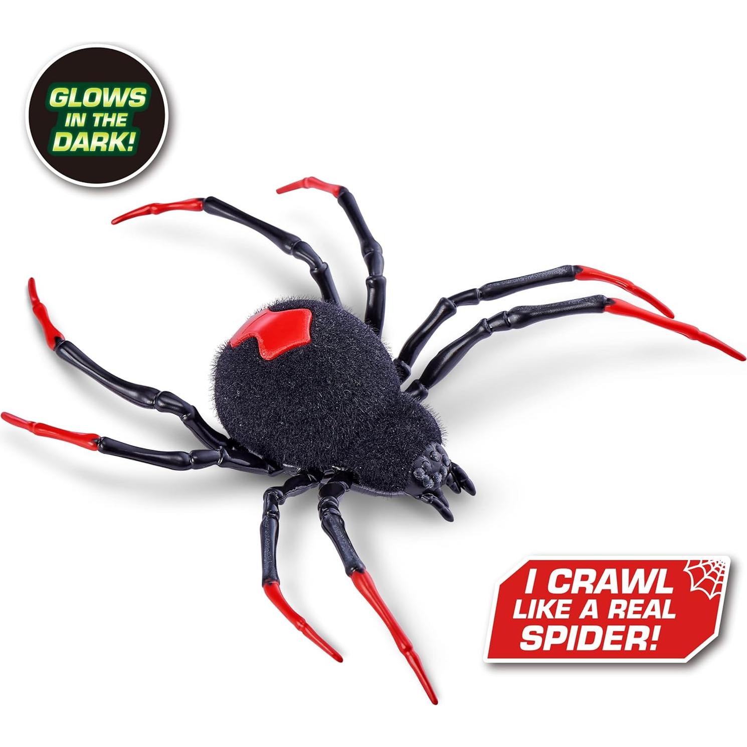 Araña que se Arrastra Robo Alive ZURU Brilla en la Oscuridad