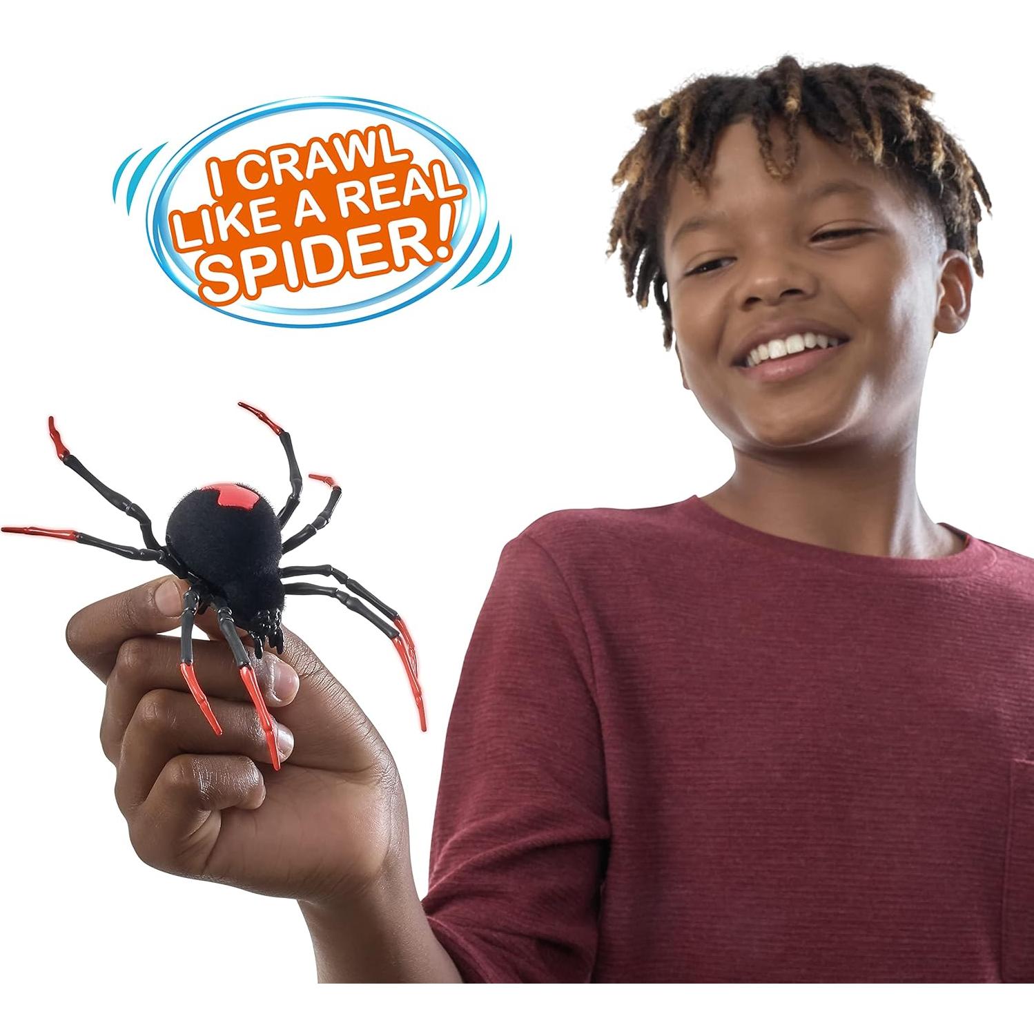 Araña que se Arrastra Robo Alive ZURU Brilla en la Oscuridad