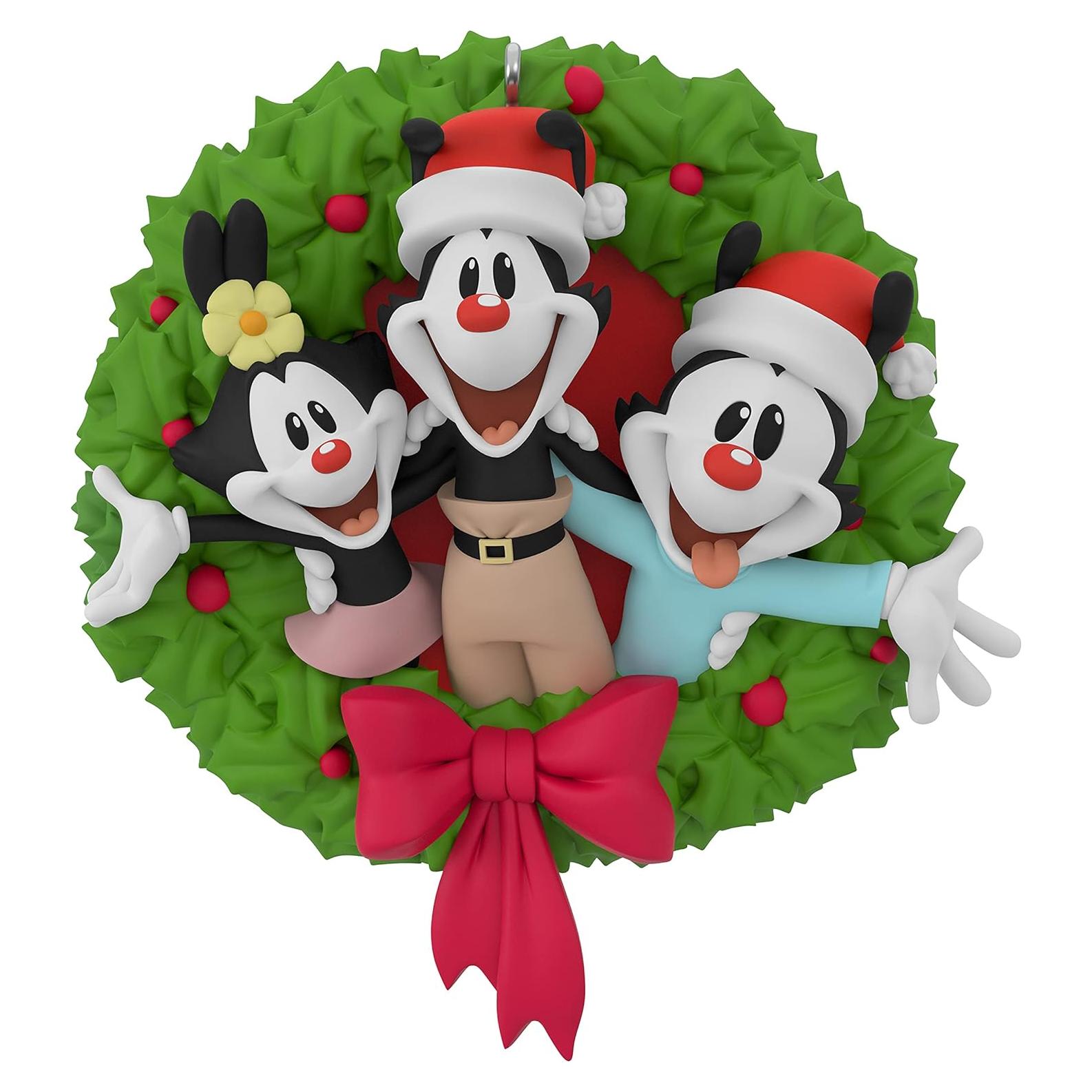 Adorno Navideño Hallmark Animaniacs 2021 - Yakko, Wakko y Dot