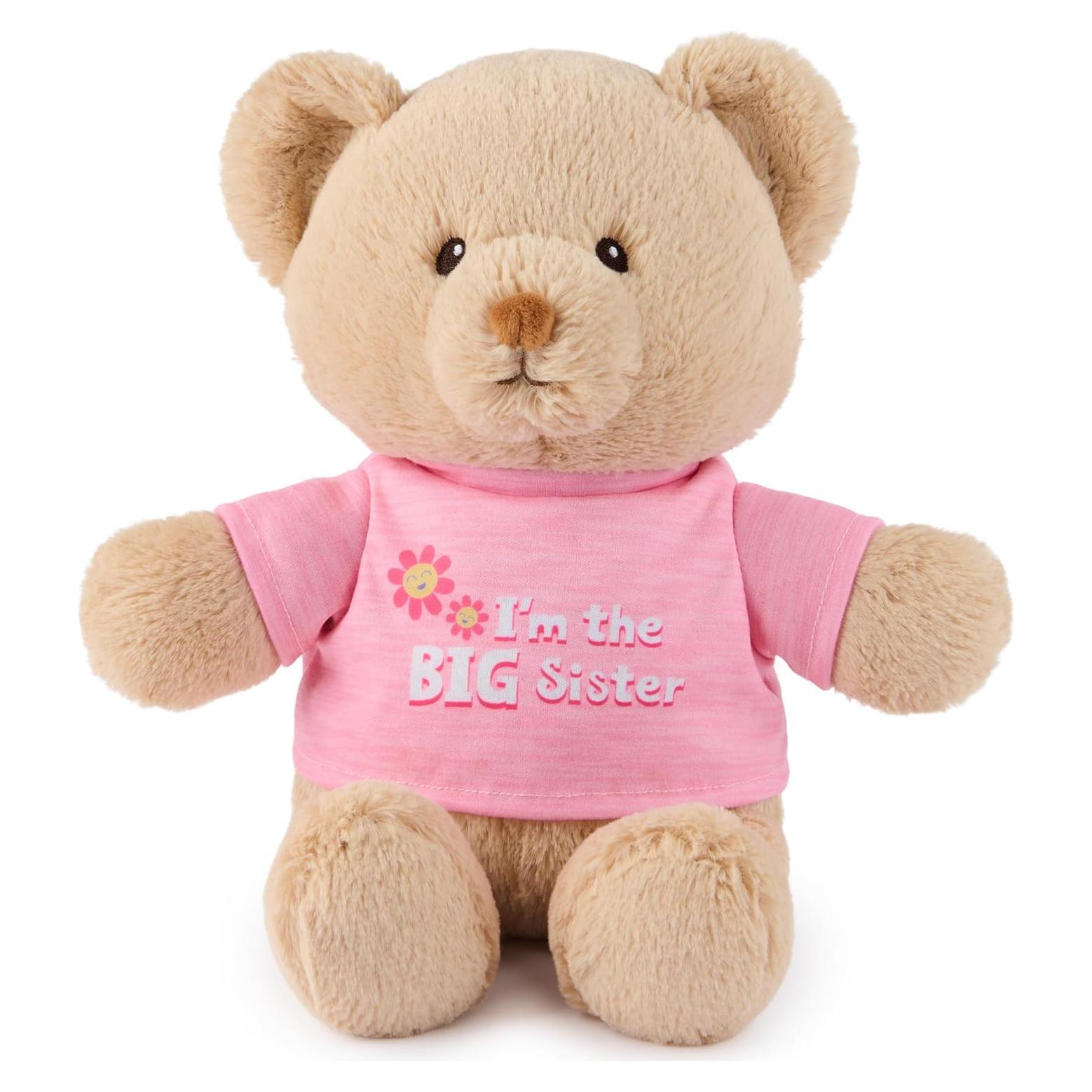 Oso de Peluche GUND 30.48 cm con Mensaje Sostenible Rosa